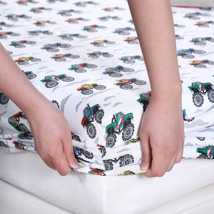 Trucks Ultra Soft Microfiber 4 Piece Sheet Set