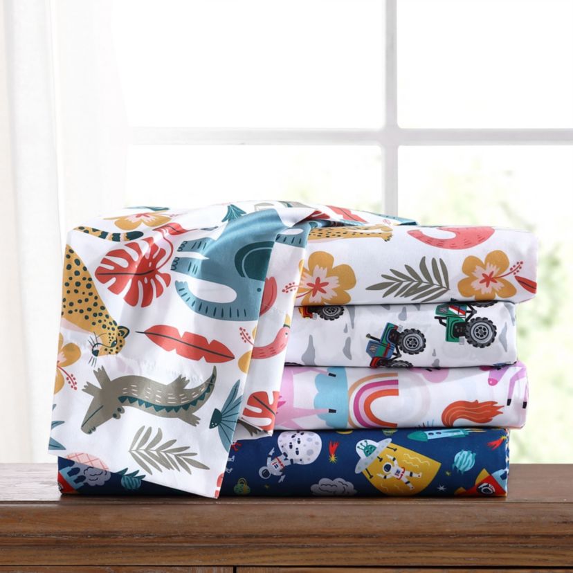 Trucks Ultra Soft Microfiber 4 Piece Sheet Set