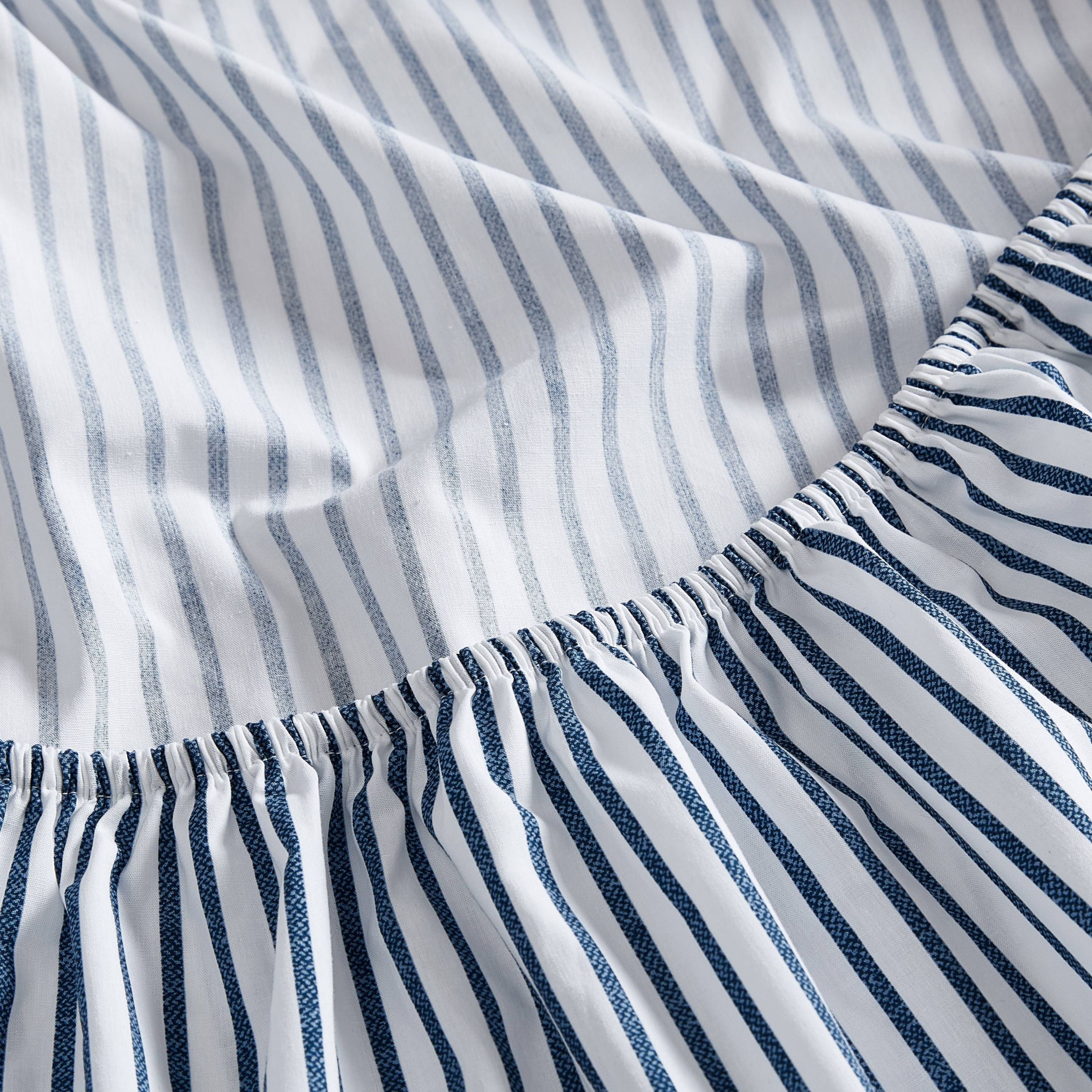 Harmead 100% Cotton Percale- 3 Piece- Sheet Set