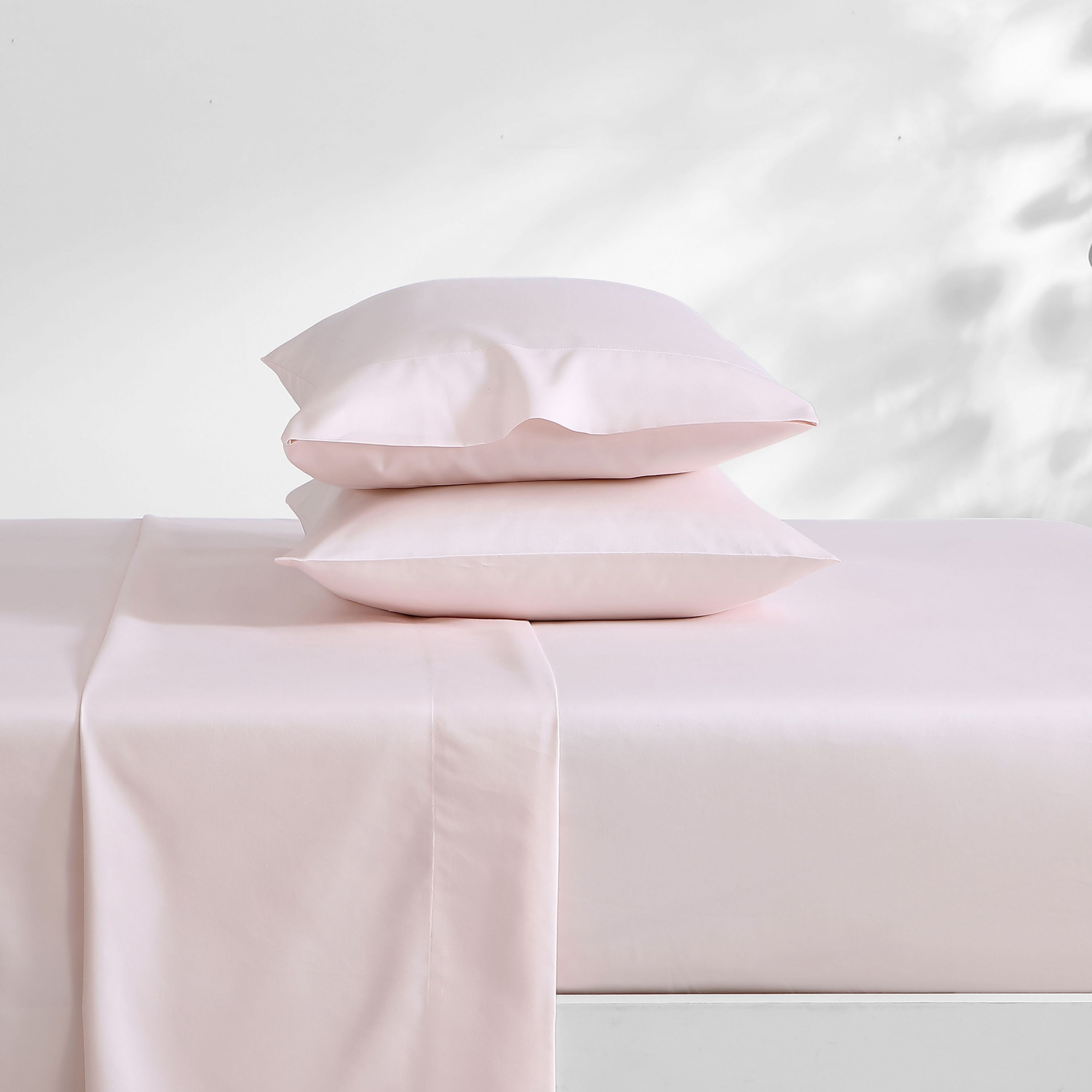 T800  Solid Cotton Blend T800 - 4 Piece- Sheet Set