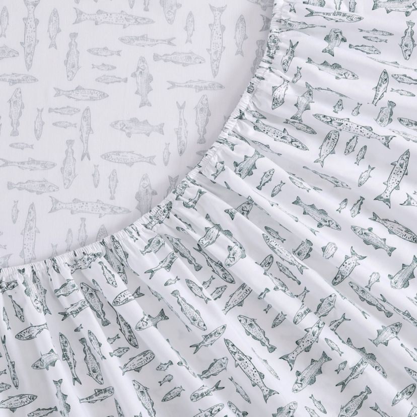 Albright Hill 100% Cotton Percale- 4 Piece- Sheet Set