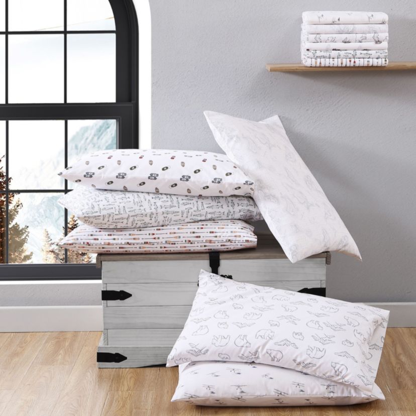 Albright Hill 100% Cotton Percale- 4 Piece- Sheet Set