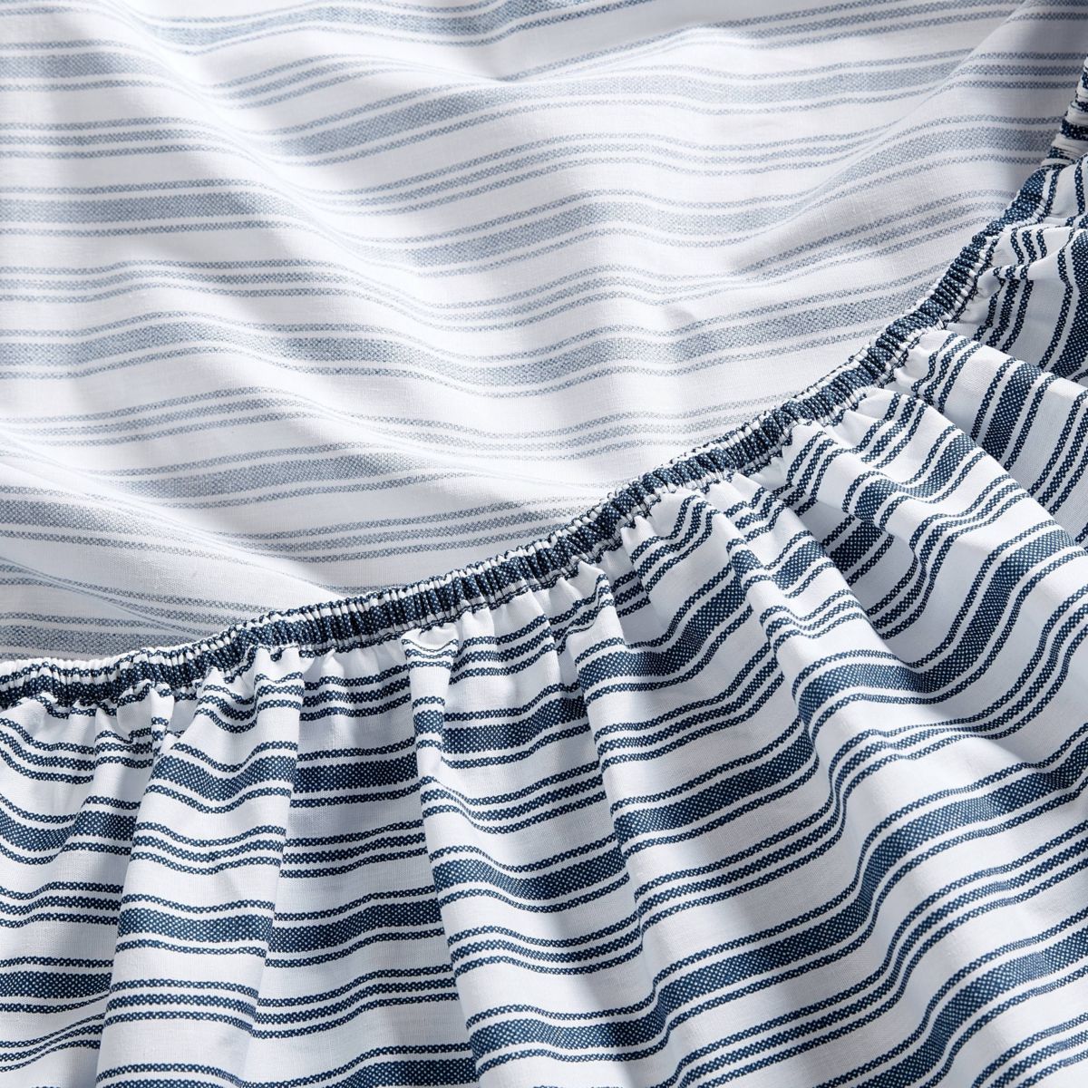Coleridge Stripe 100% Cotton Percale- 3 Piece- Sheet Set