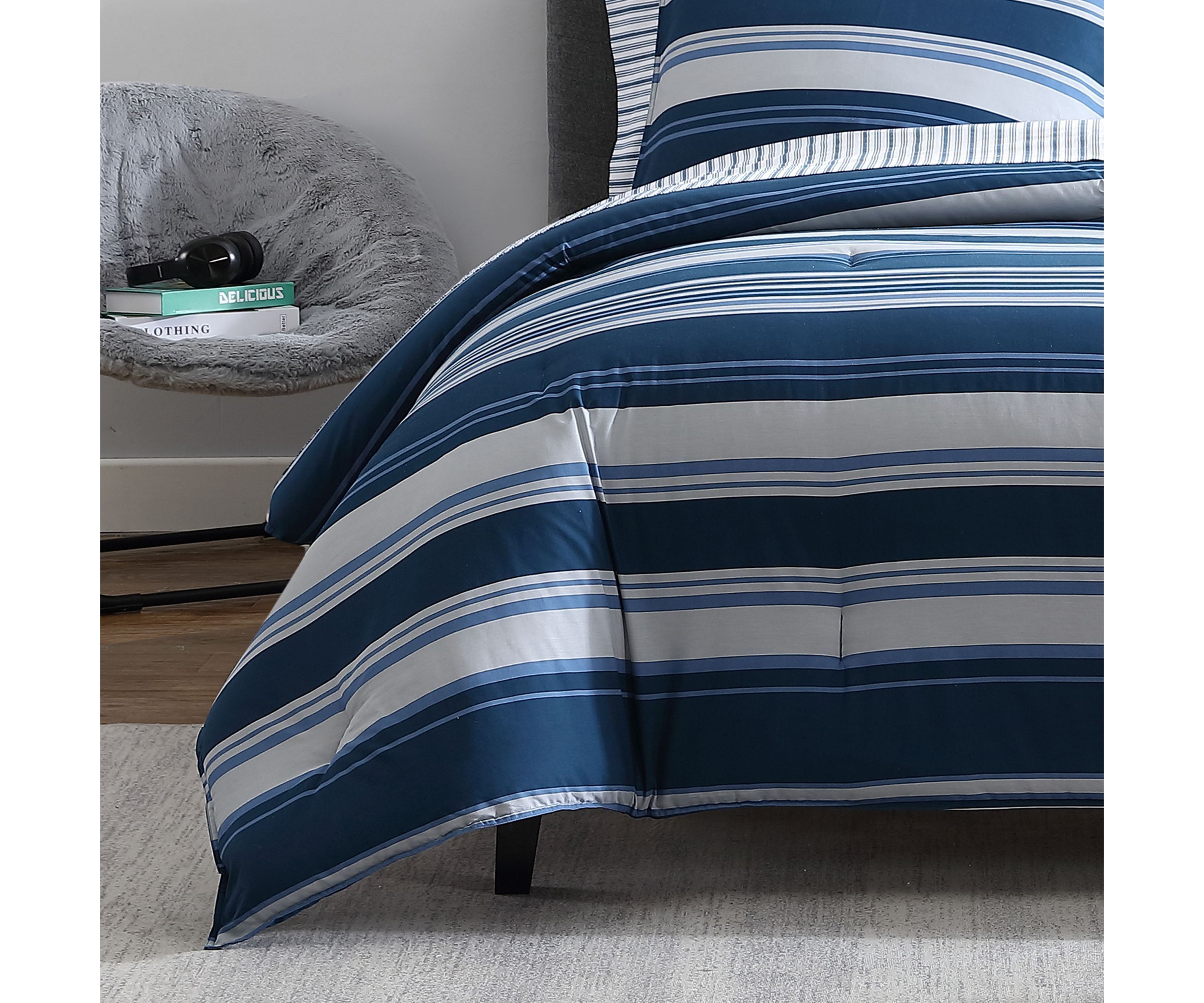 Lakeview 100% Cotton- 3 Piece- Comforter Bedding Set