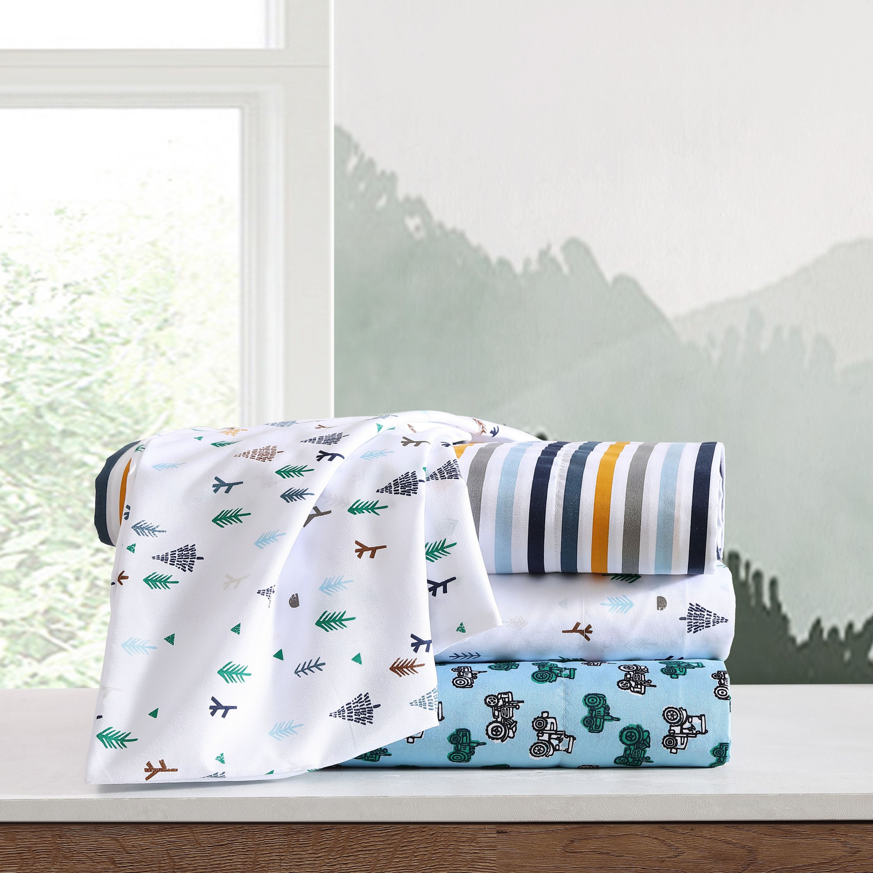 Dreamland Ultra Soft Microfiber- 3 Piece- Sheet Set