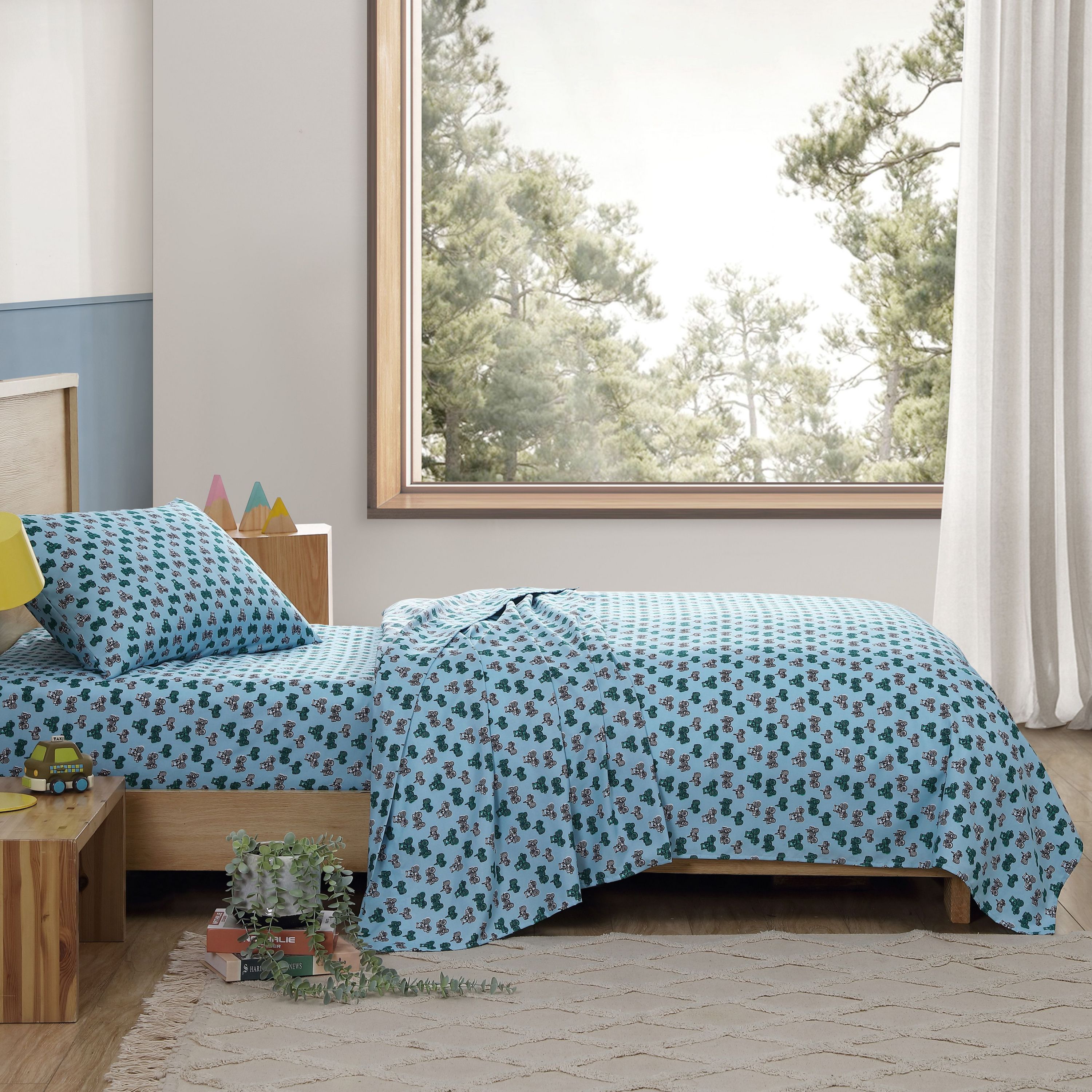 Little Rider Ultra Soft Microfiber- 4 Piece- Sheet Set
