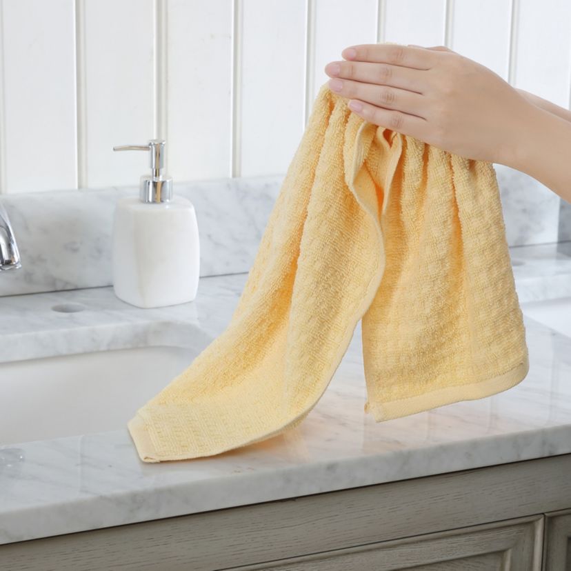 Northern Pacific 100% Cotton Terry- 12 Piece- Wash Towel Set