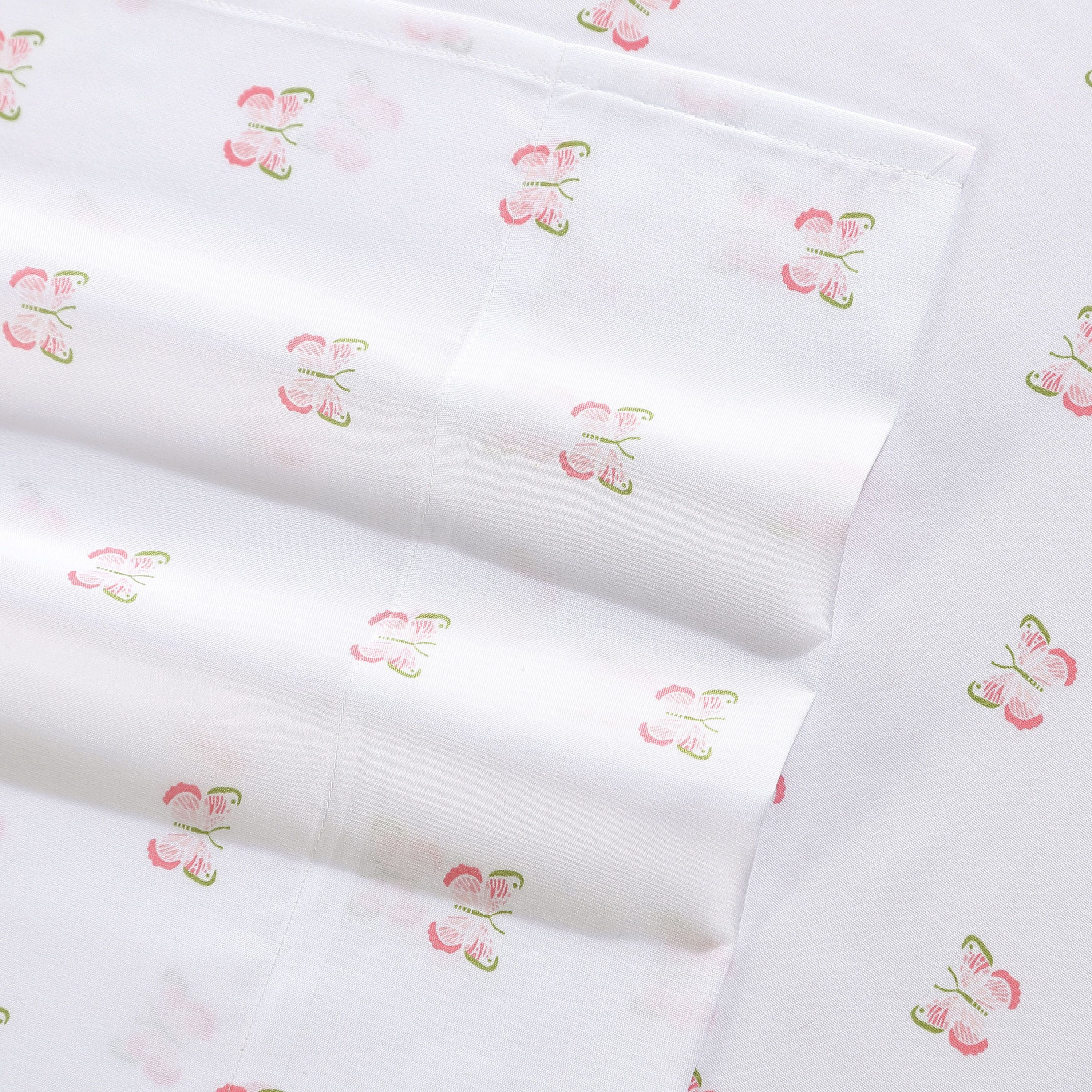 Fluttery Friends Ultra Soft - 4 Piece- Sheet Set