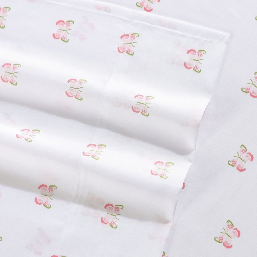 Fluttery Friends Ultra Soft - 4 Piece- Sheet Set