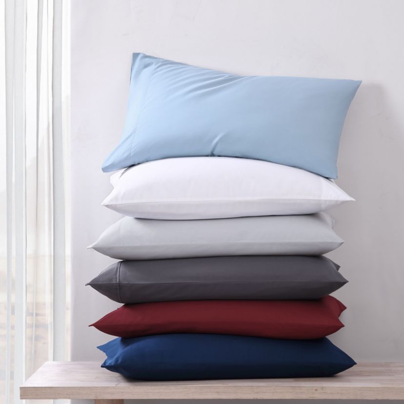 Nautica Solid 100% Cotton Percale- 3 Piece- Sheet Set