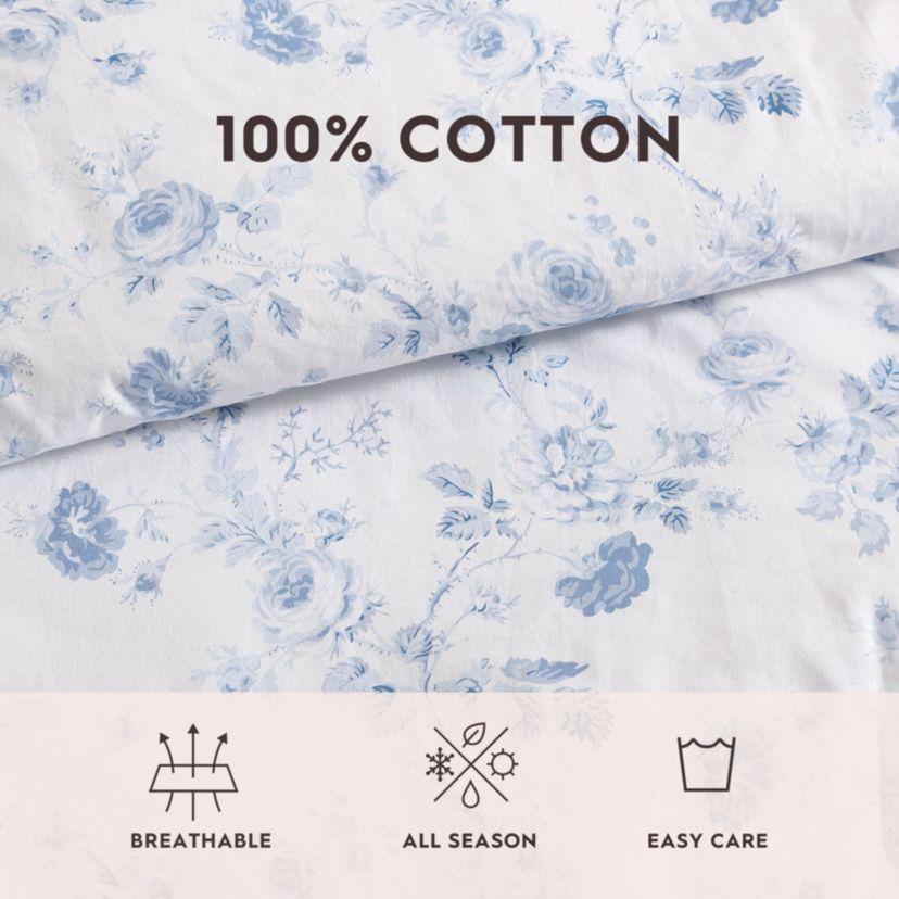 Belinda 100% Cotton- 2 Piece- Comforter Bedding Set