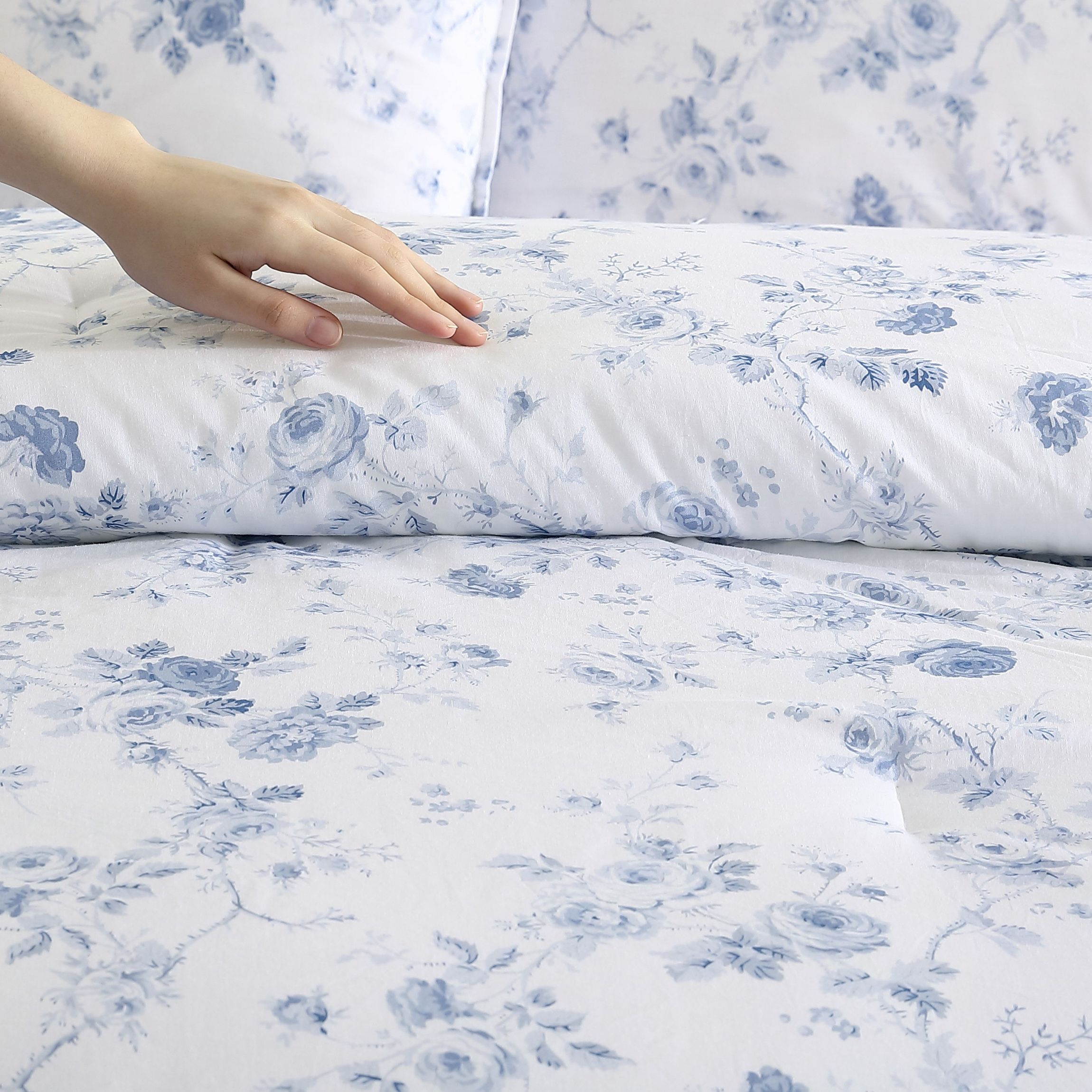 Belinda 100% Cotton- 2 Piece- Comforter Bedding Set