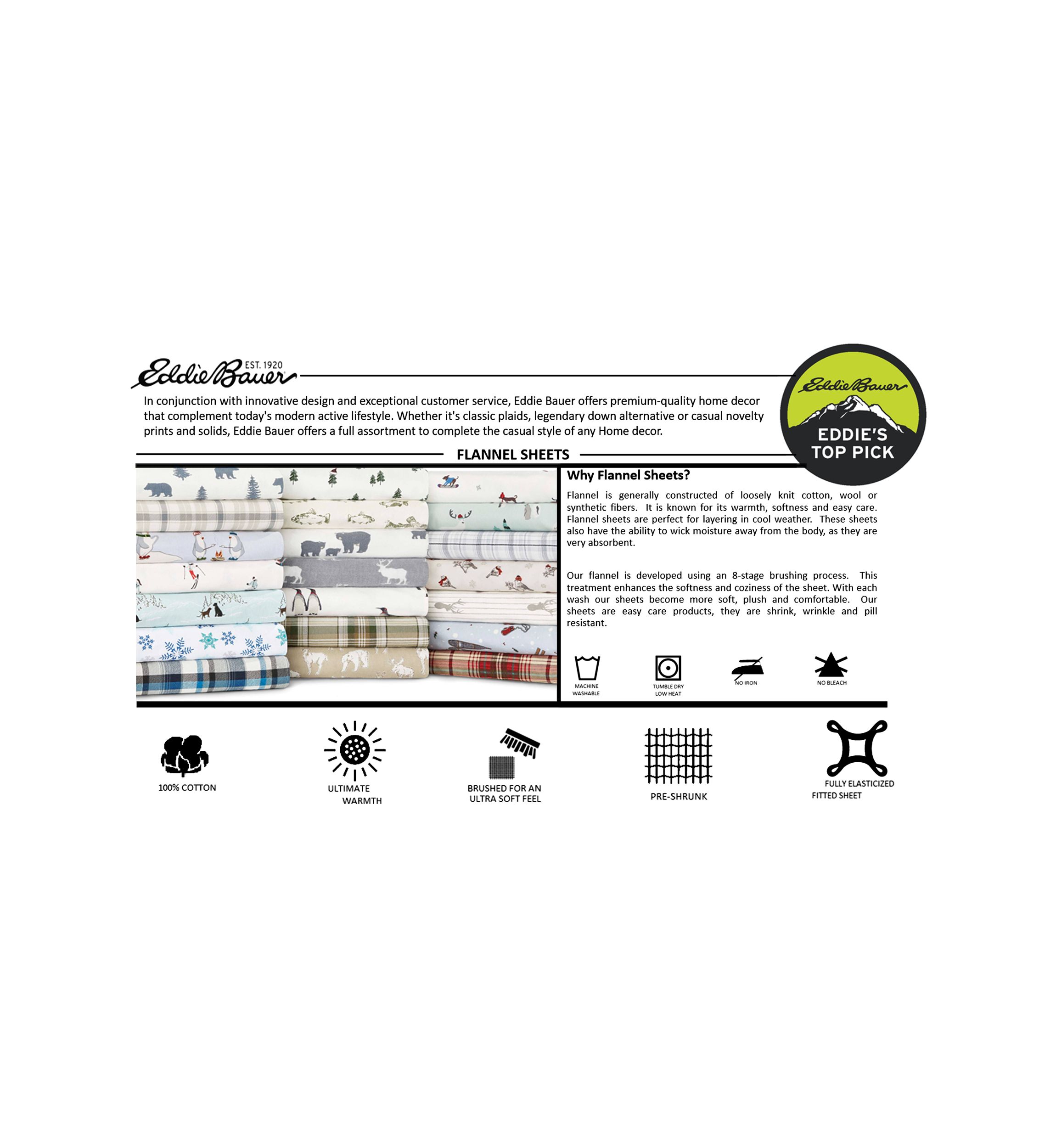 Beacon Hill Flannel Sheet Set 