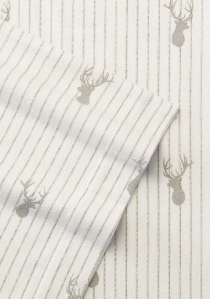 Deer Lodge Flannel Sheet Set