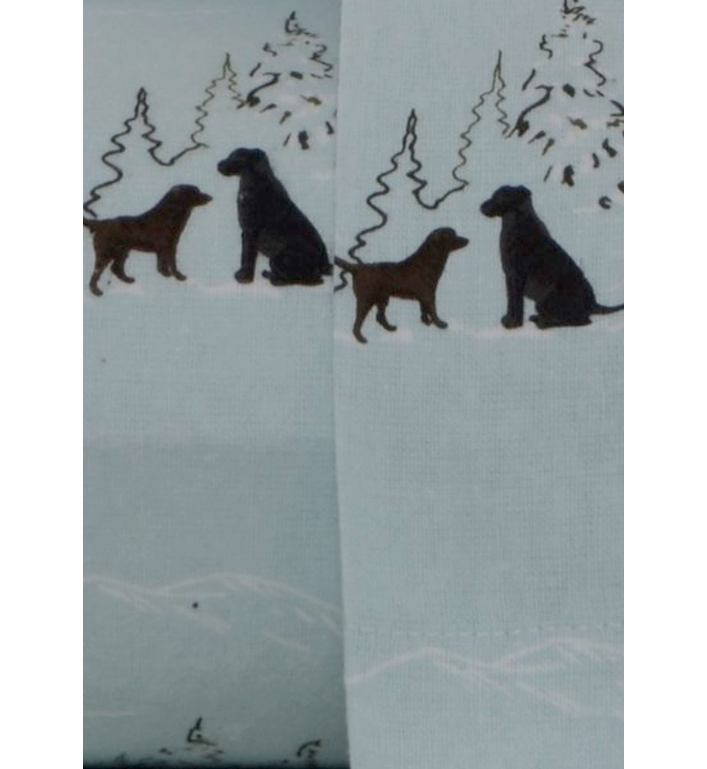 Dog Friends Flannel Sheet Set  