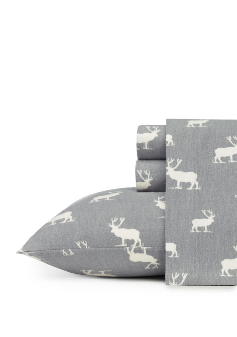 Elk Grove Flannel Sheet Set-Twin