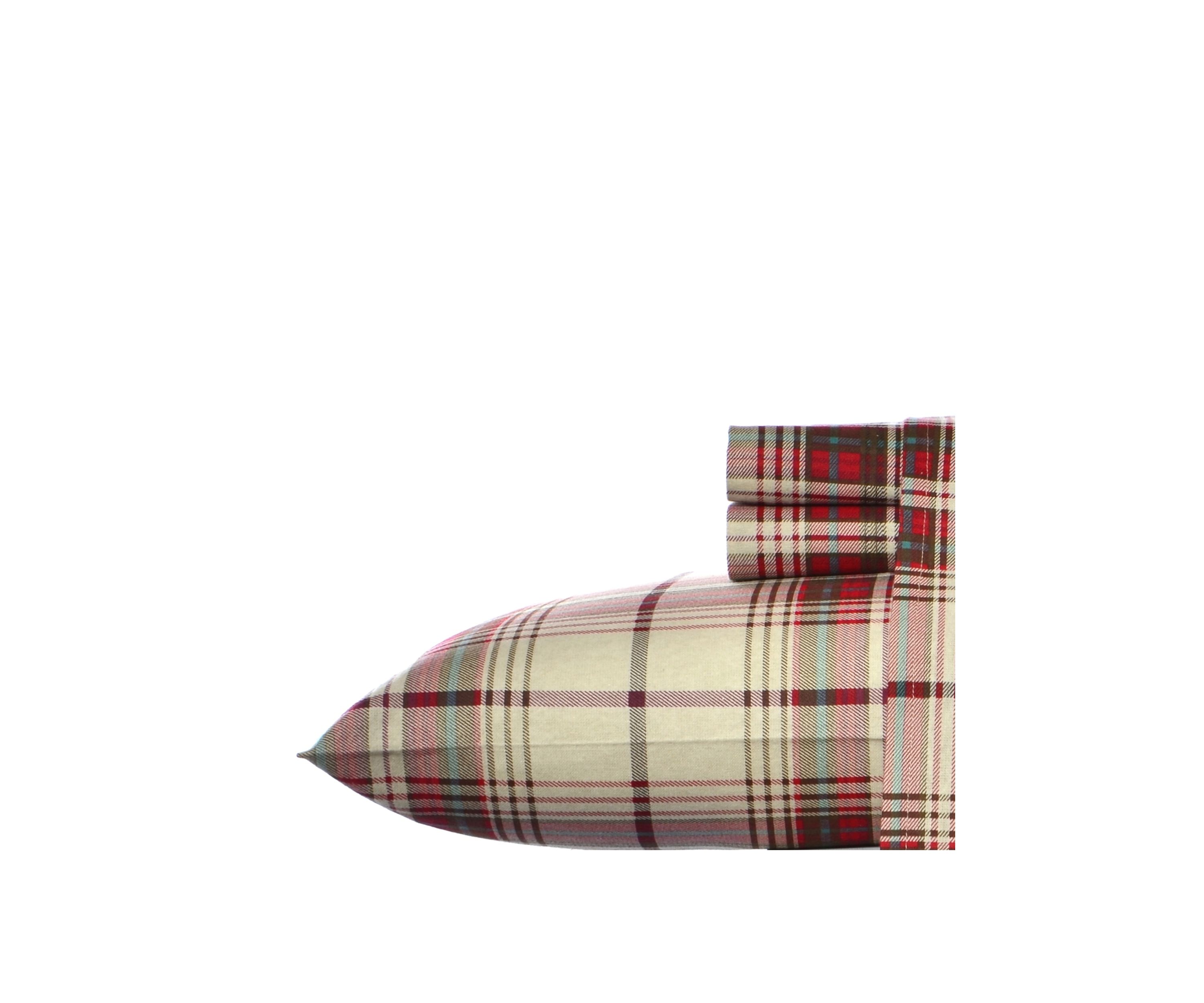 Montlake Plaid Flannel Sheet Set 