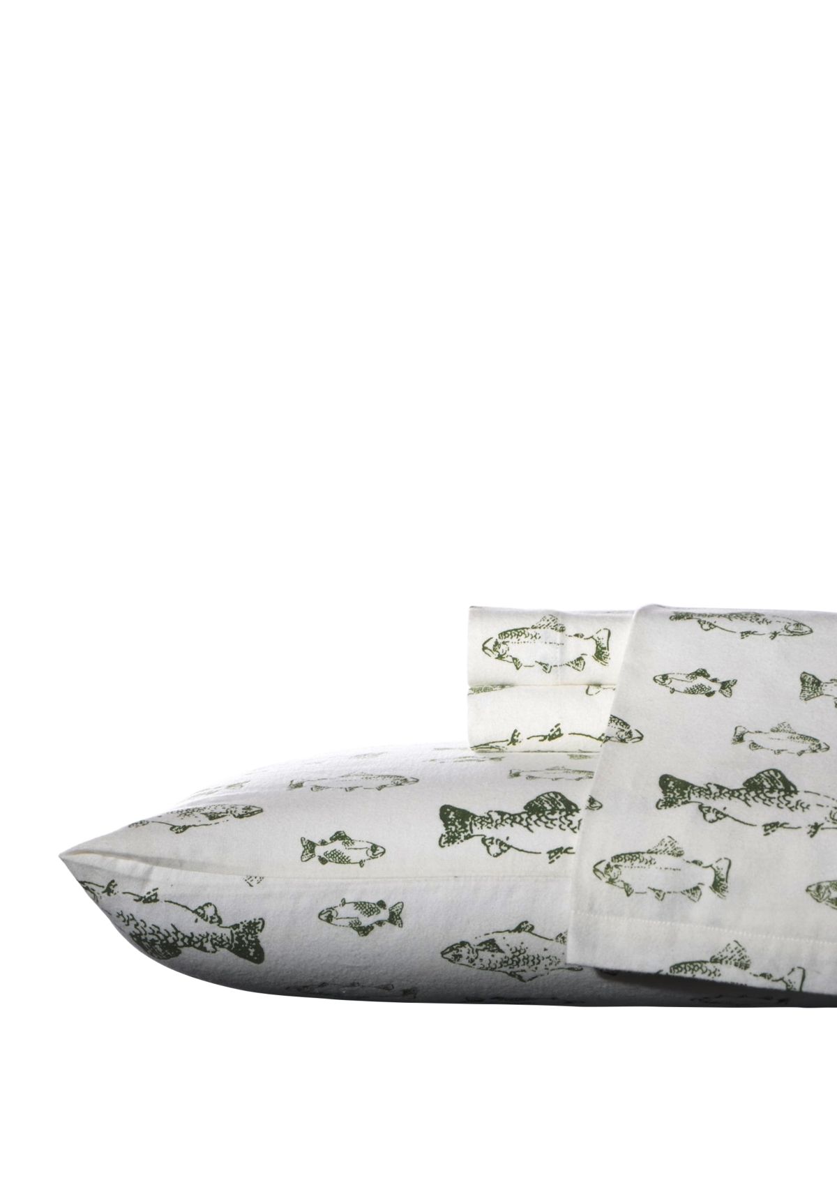 School Of Fish Flannel Sheet Set