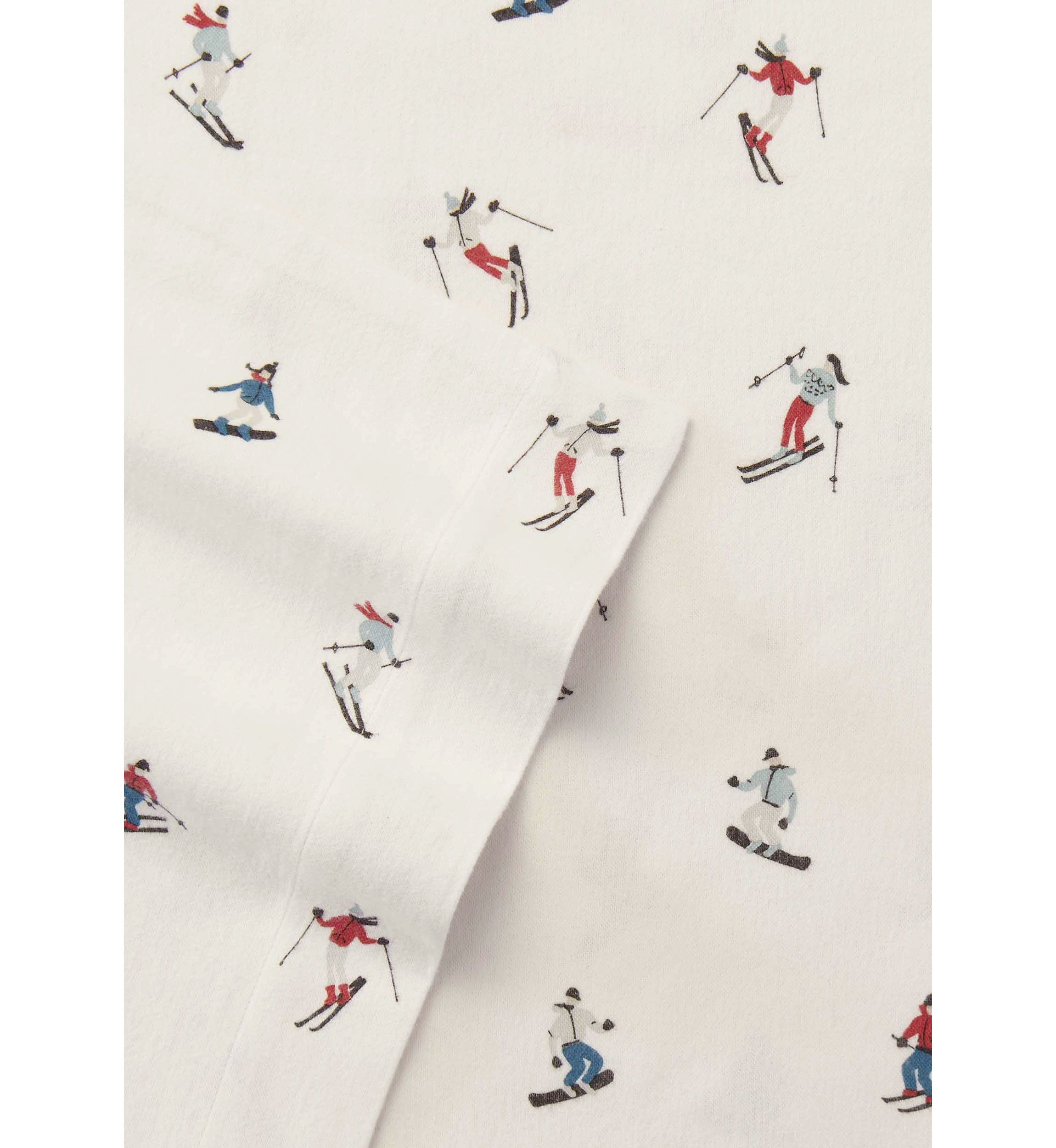 Ski Slope Flannel Sheet Set 