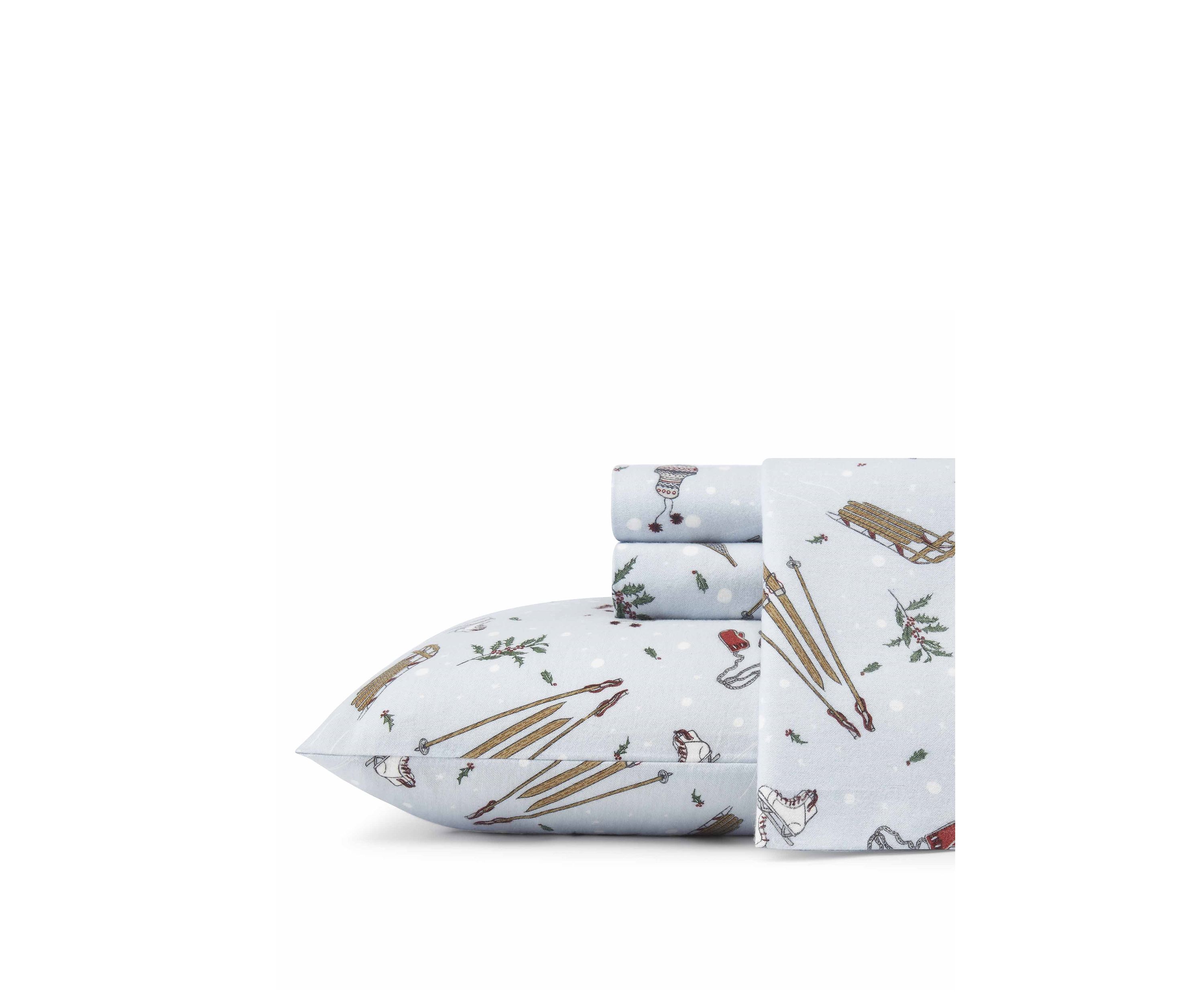 Snow Days Flannel Sheet Set 
