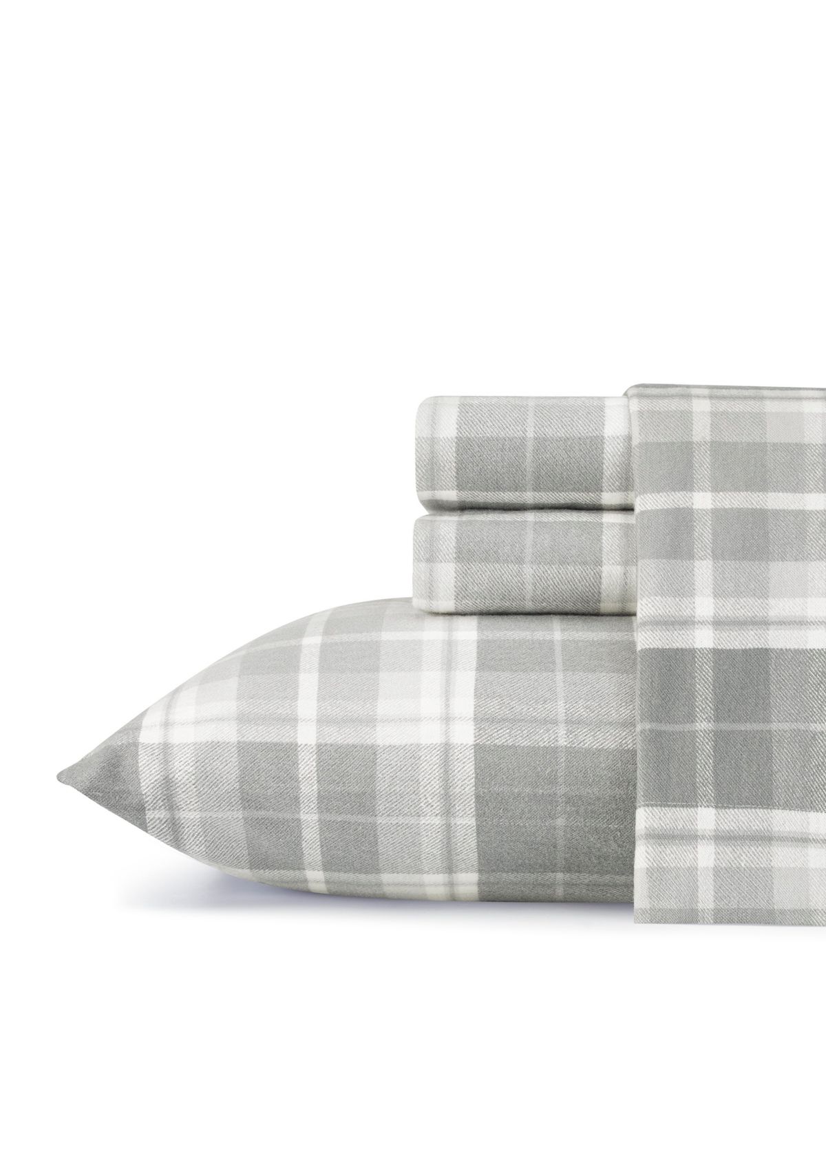 Mulholland Grey Flannel Sheet Set Full