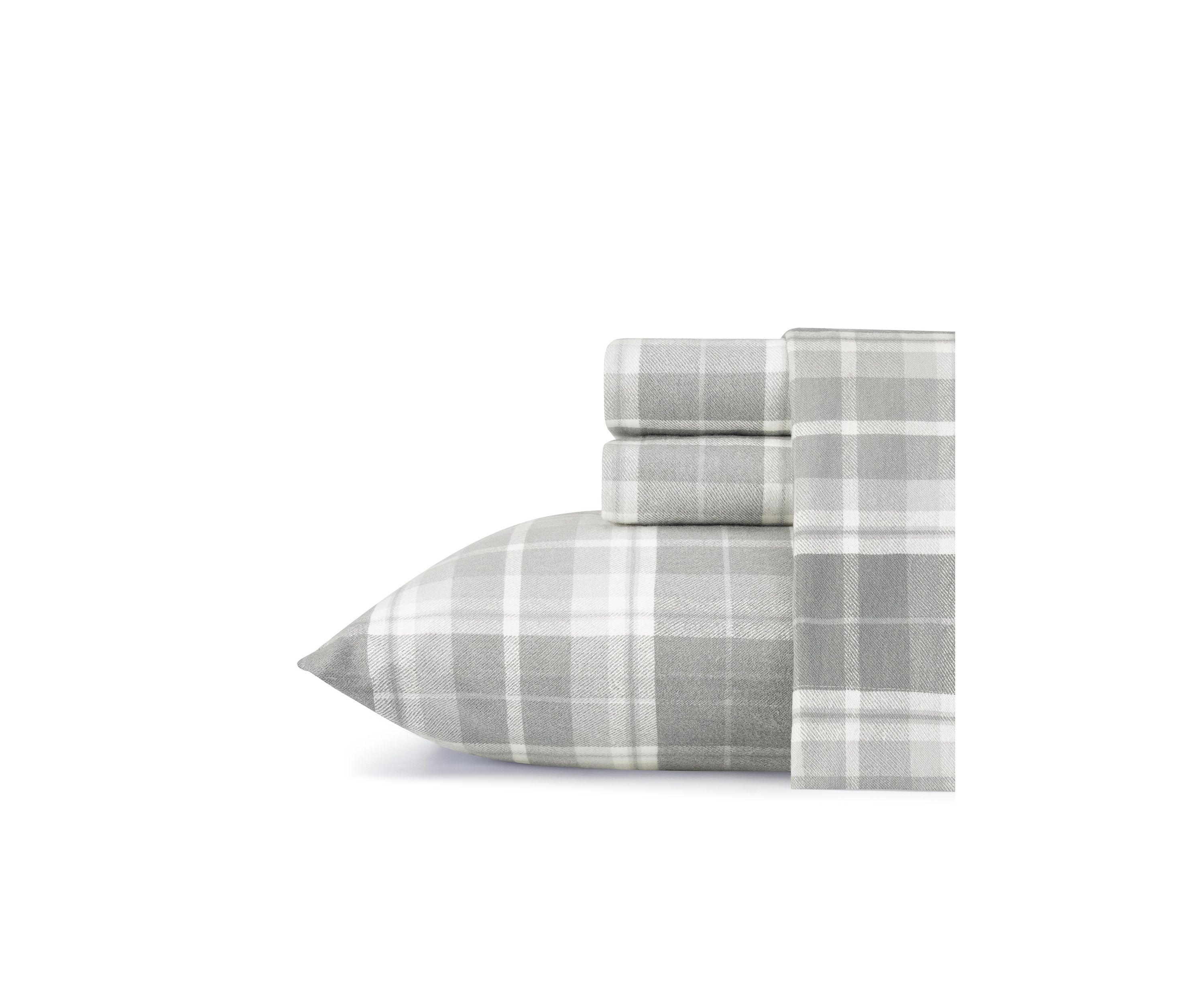 Mulholland Grey Flannel Sheet Set Full