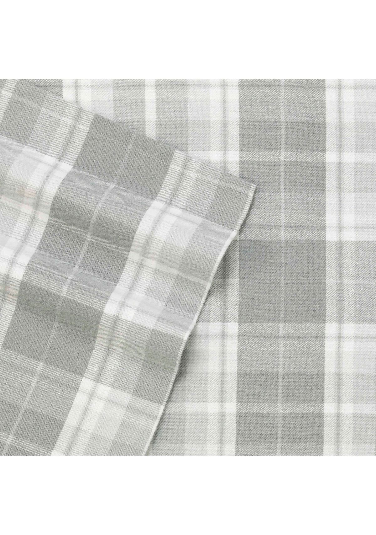 Mulholland Grey Flannel Sheet Set Full