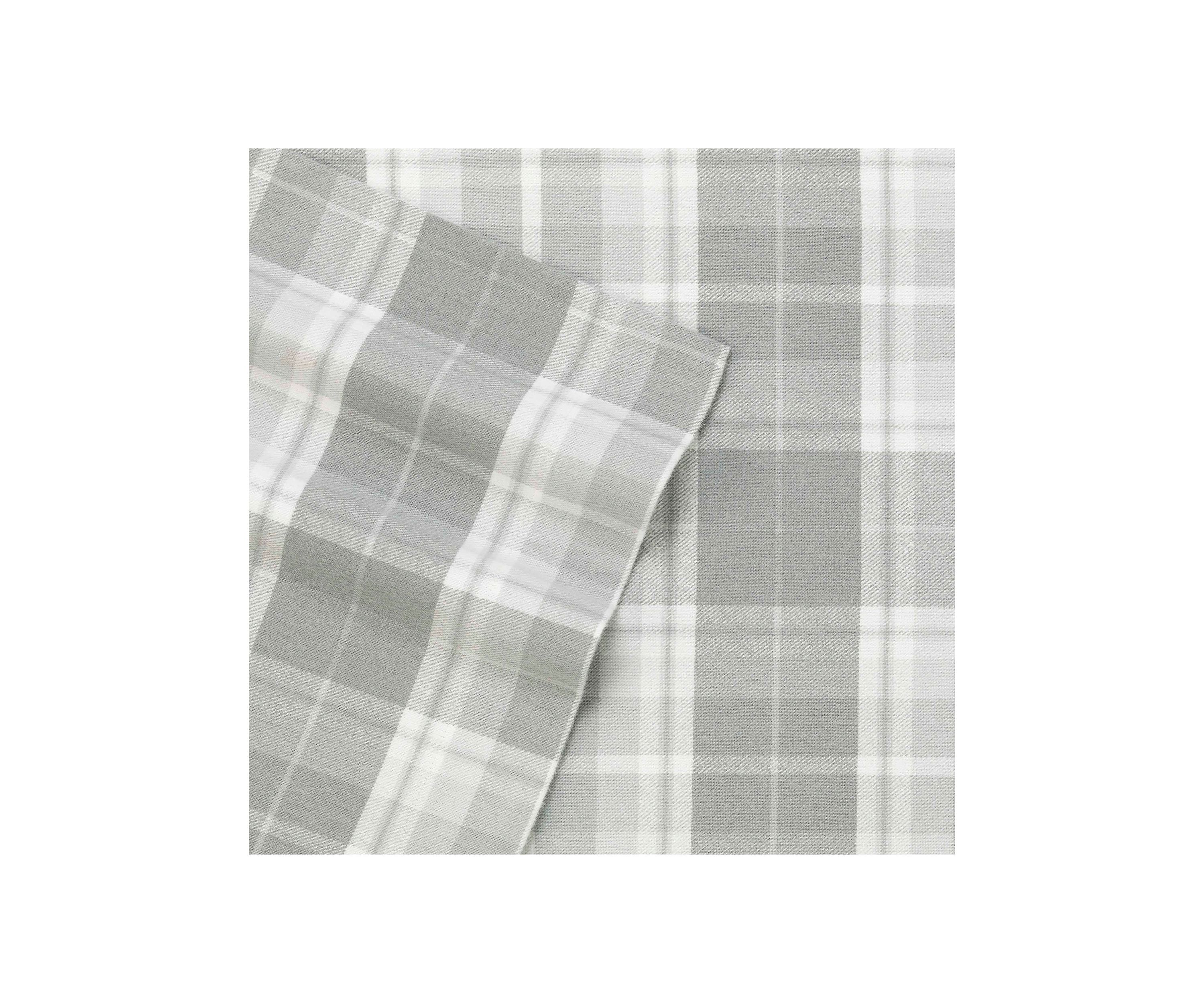 Mulholland Grey Flannel Sheet Set Full