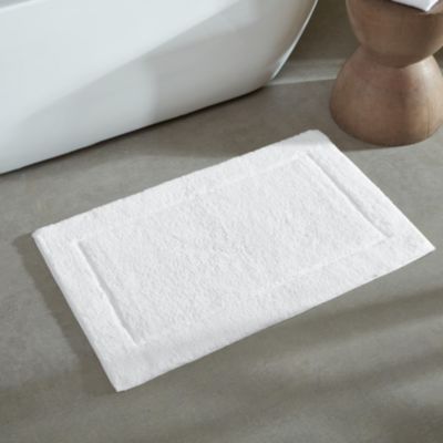 Calvin Klein Essence Solid Tuffed 100% Cotton 2-Piece Bath Rug Set, White