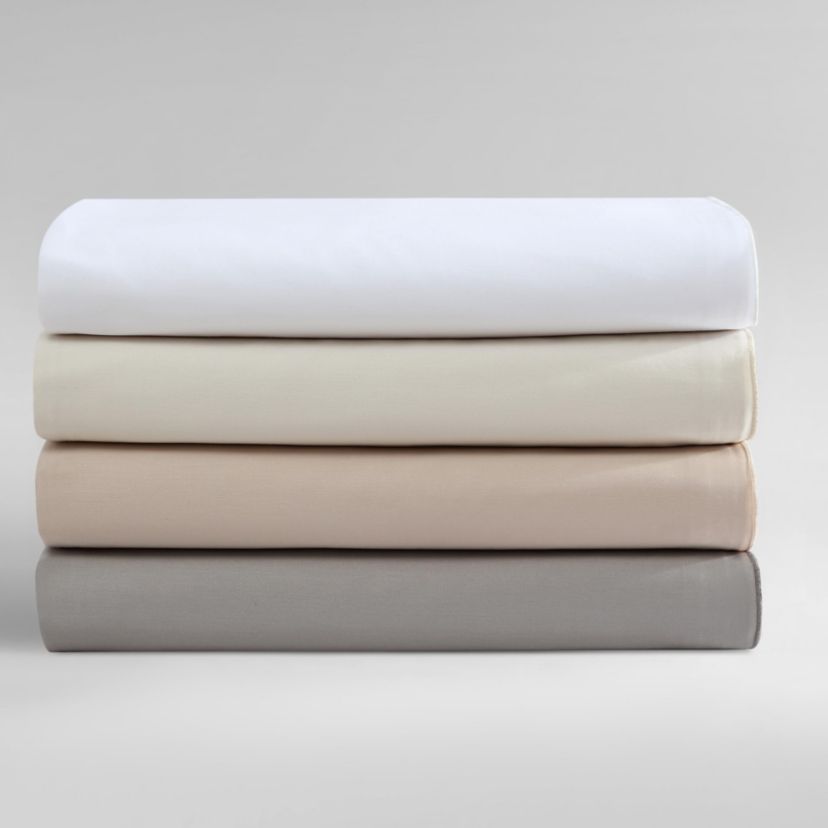 Pearl Edge Natural Queen Sheet Set-4 Piece