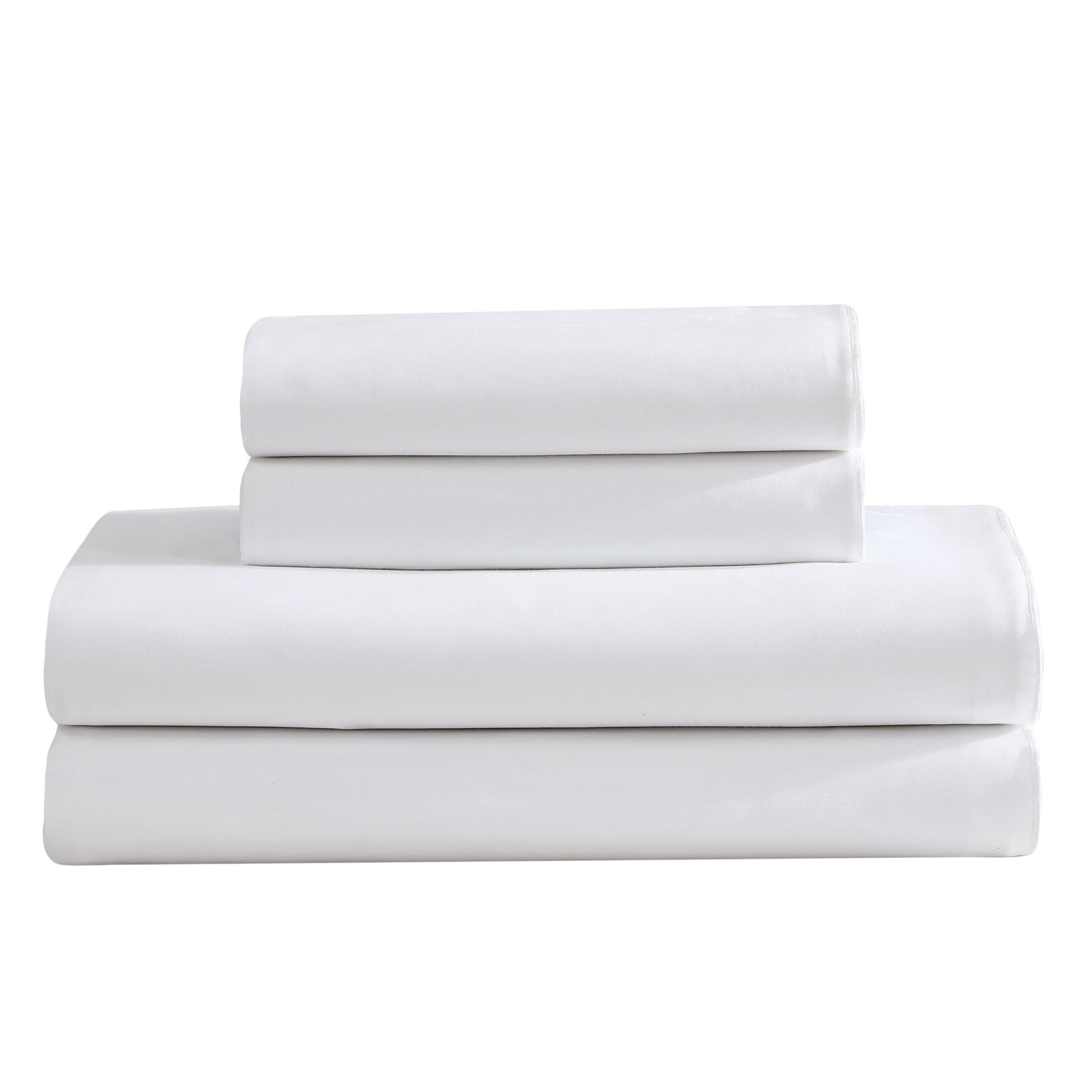 Pearl Edge Beige King Sheet Set-4 Piece