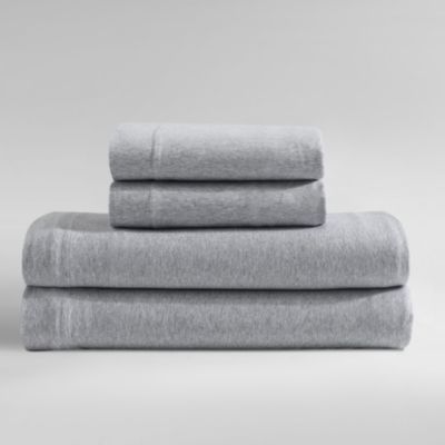 Calvin Klein Modern Cotton Melange - Blue Queen Sheet Set-4 Piece, King