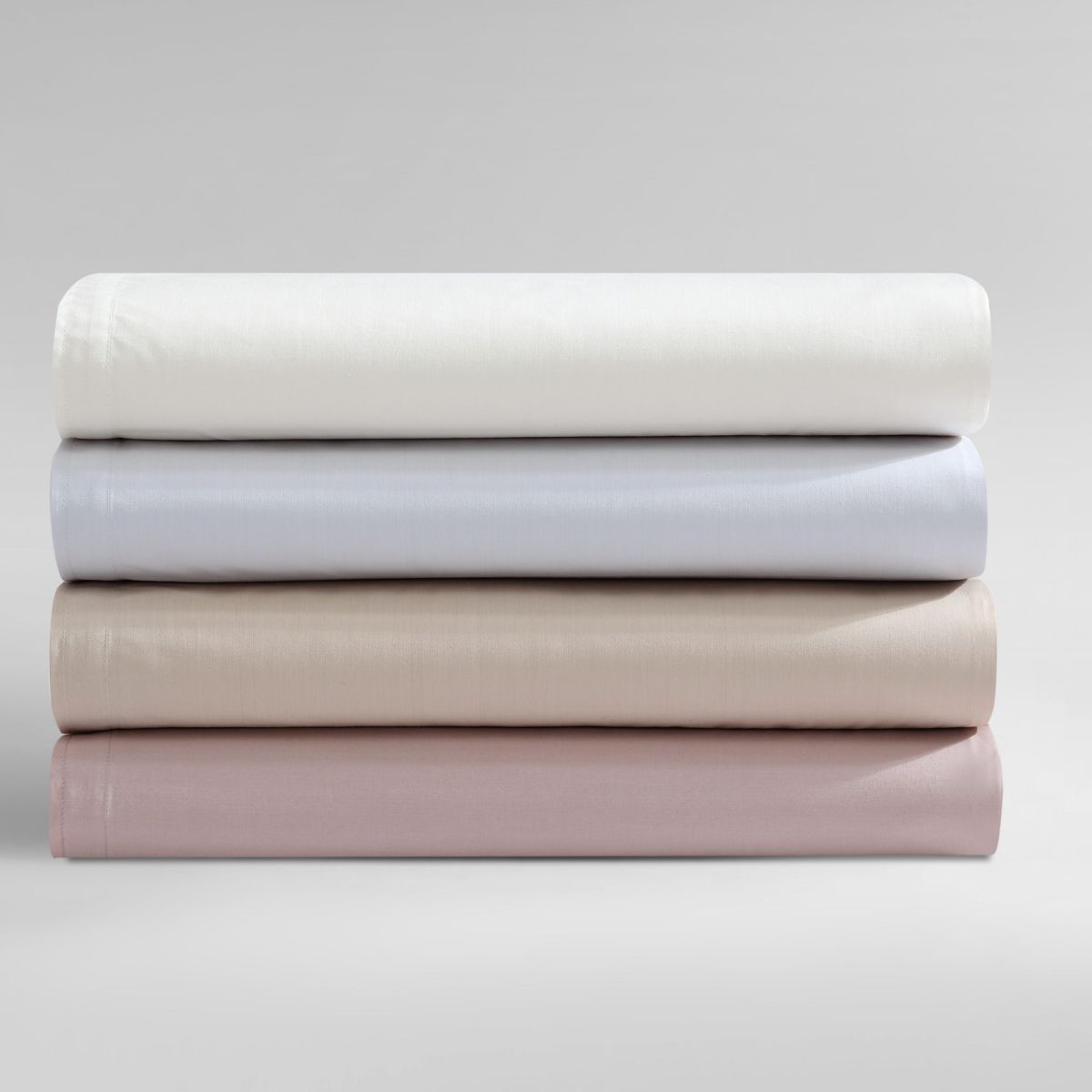 Naturals Solid - Blue King Sheet Set-4 Piece