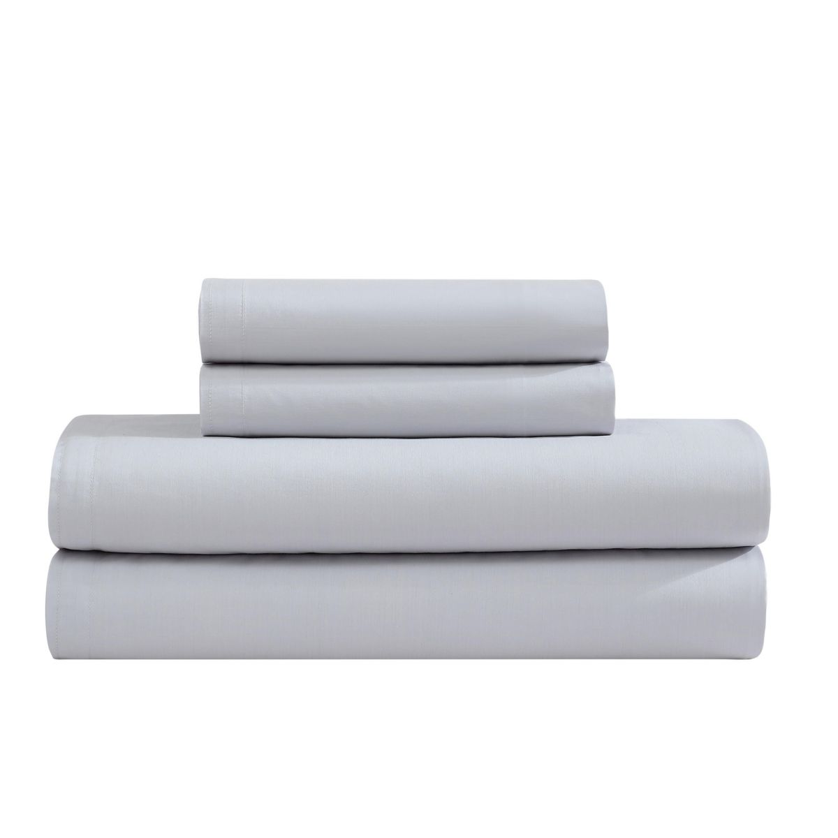 Naturals Solid - Blue King Sheet Set-4 Piece