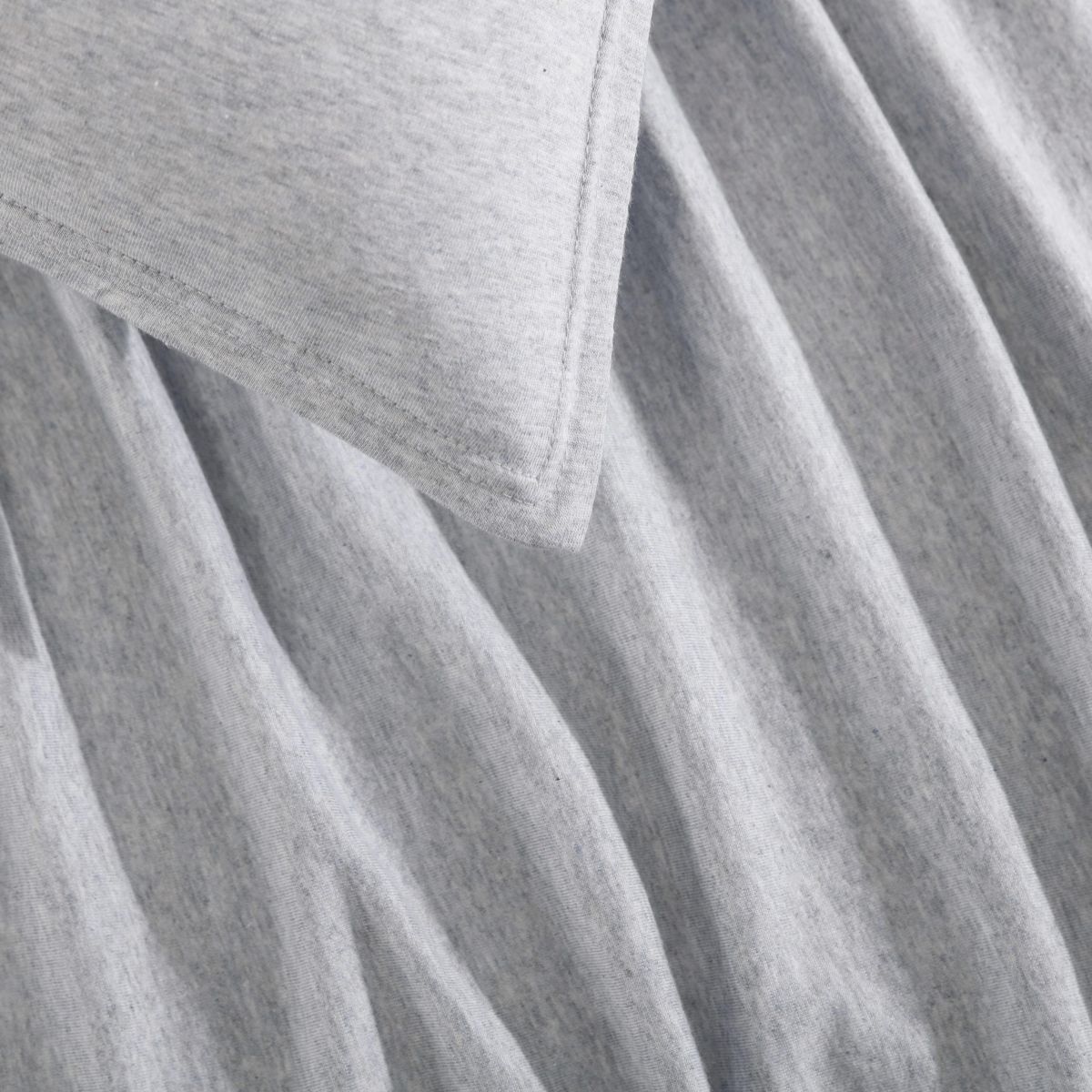 Modern Cotton Melange Natural Queen Comforter-Sham Set-3 Piece