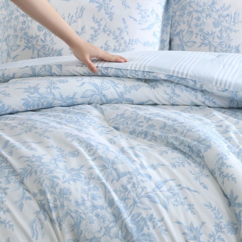 Bedford 100% Cotton- 2 Piece- Comforter Bedding Set
