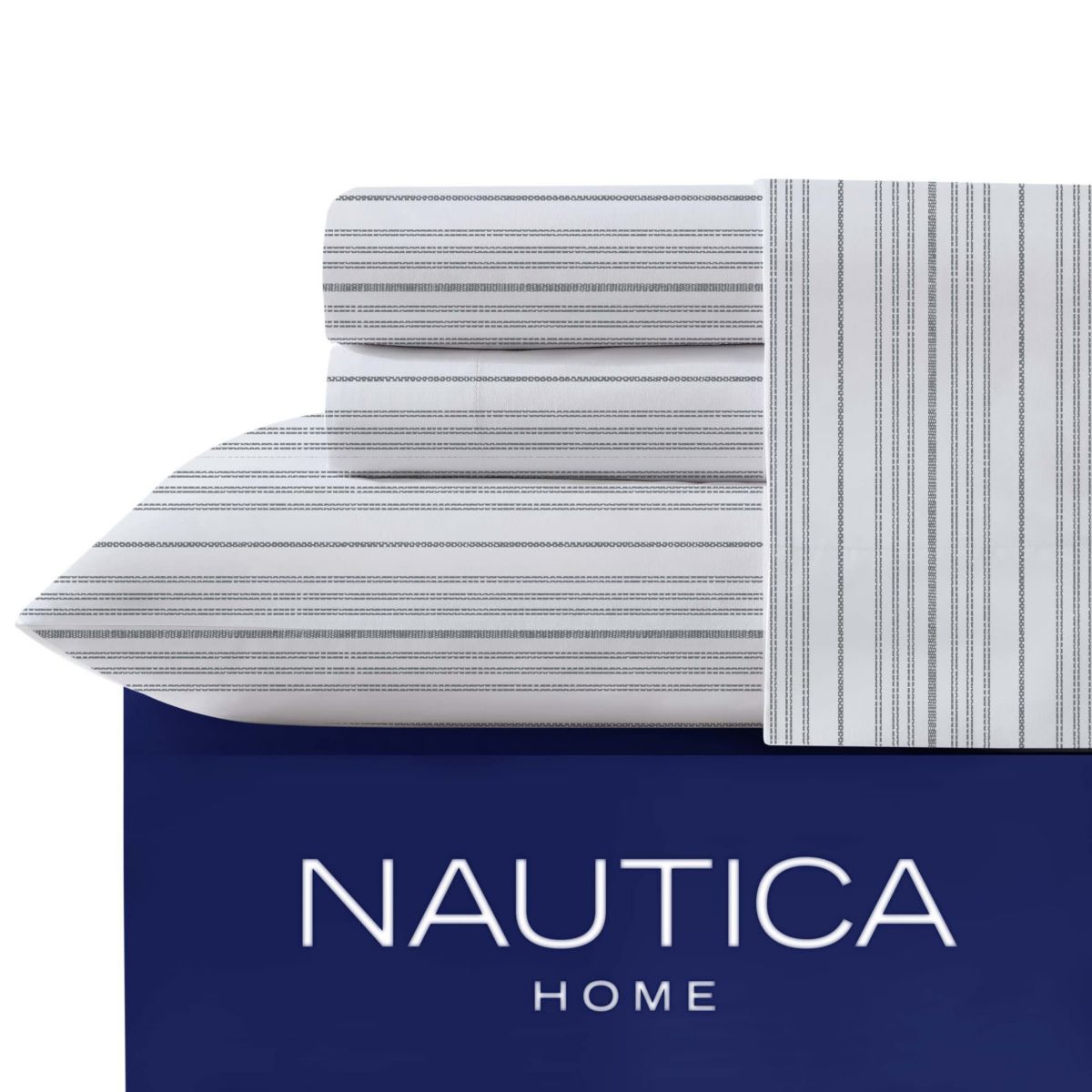Coleridge Stripe 100% Cotton Fitted Sheet