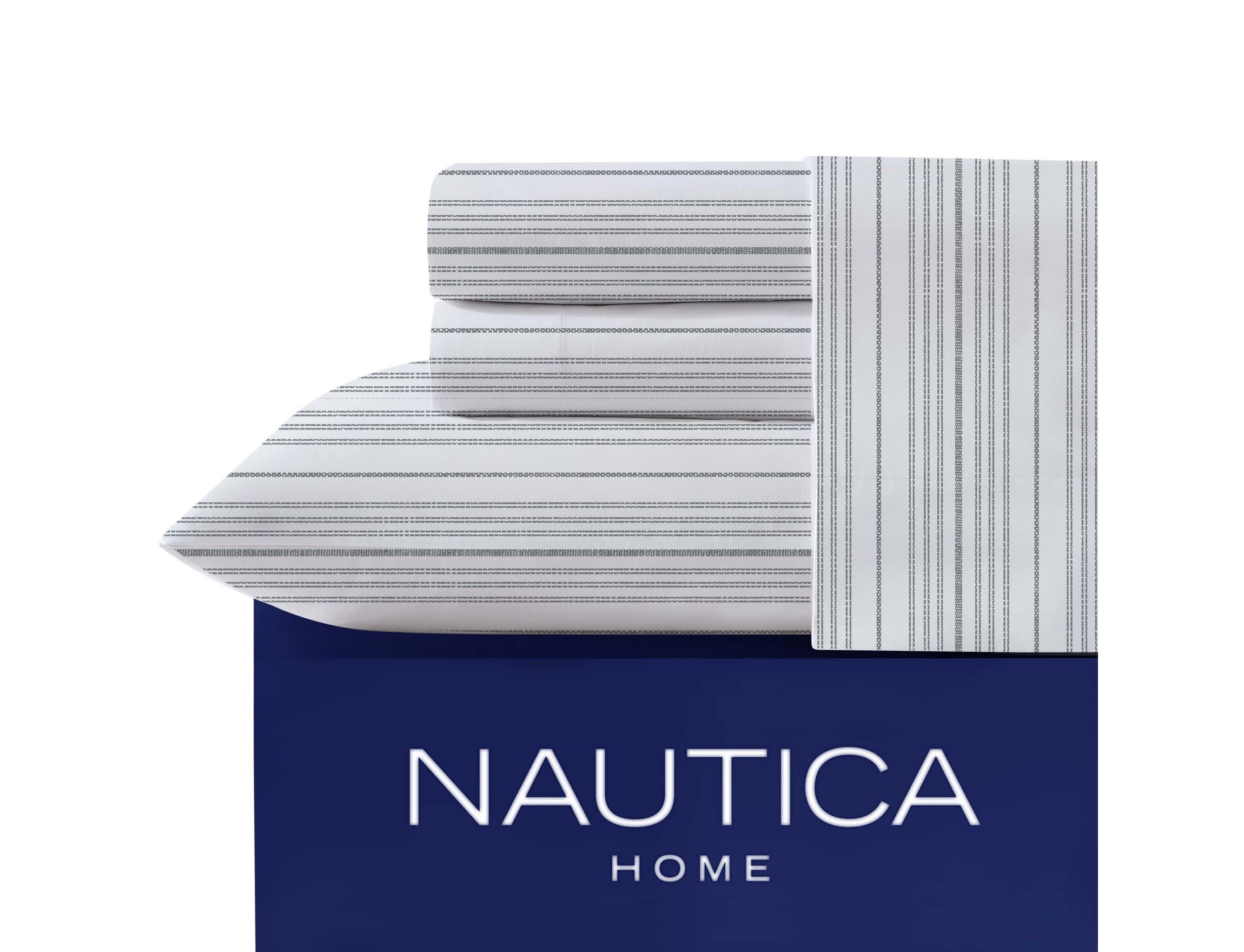 Coleridge Stripe 100% Cotton Fitted Sheet