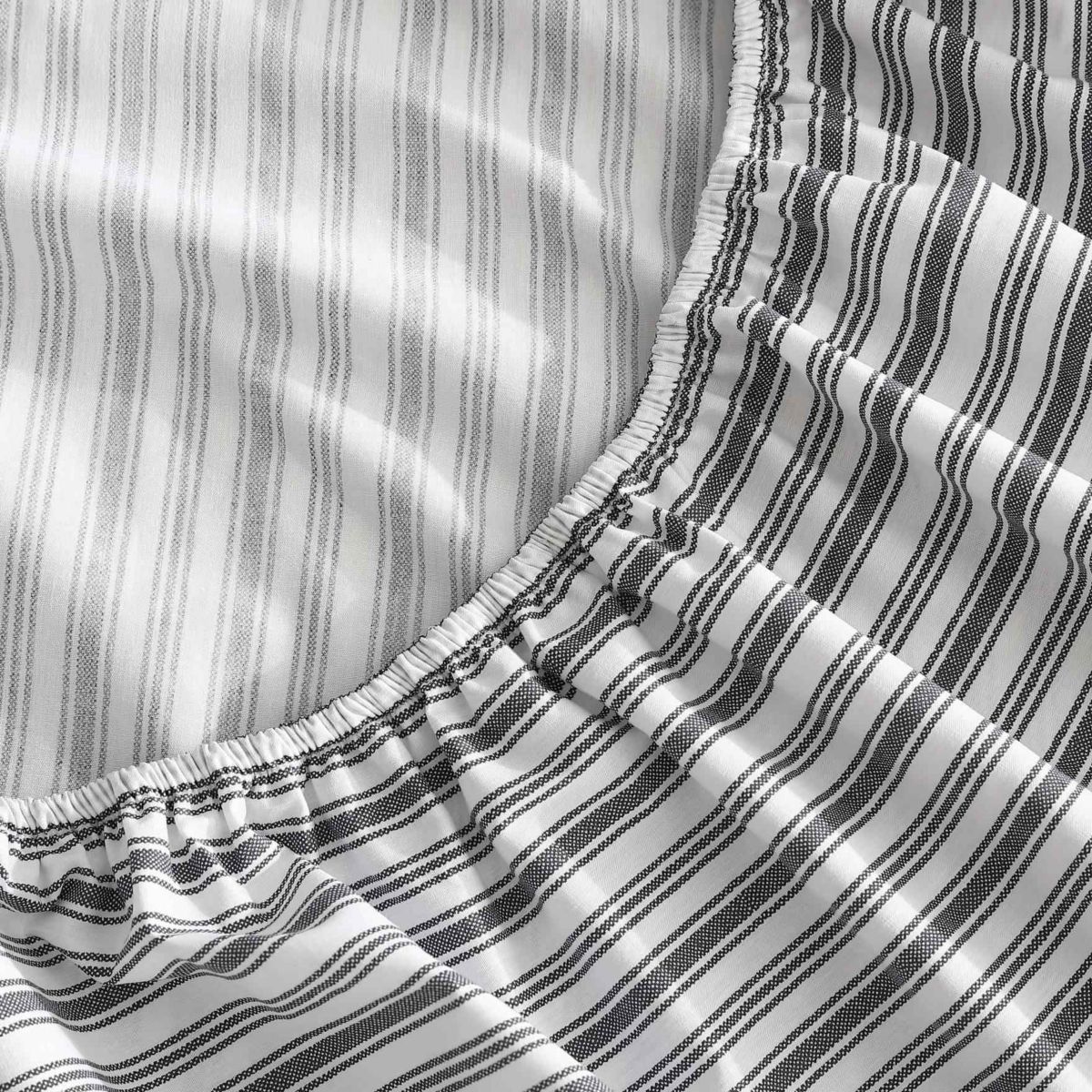 Coleridge Stripe 100% Cotton Fitted Sheet