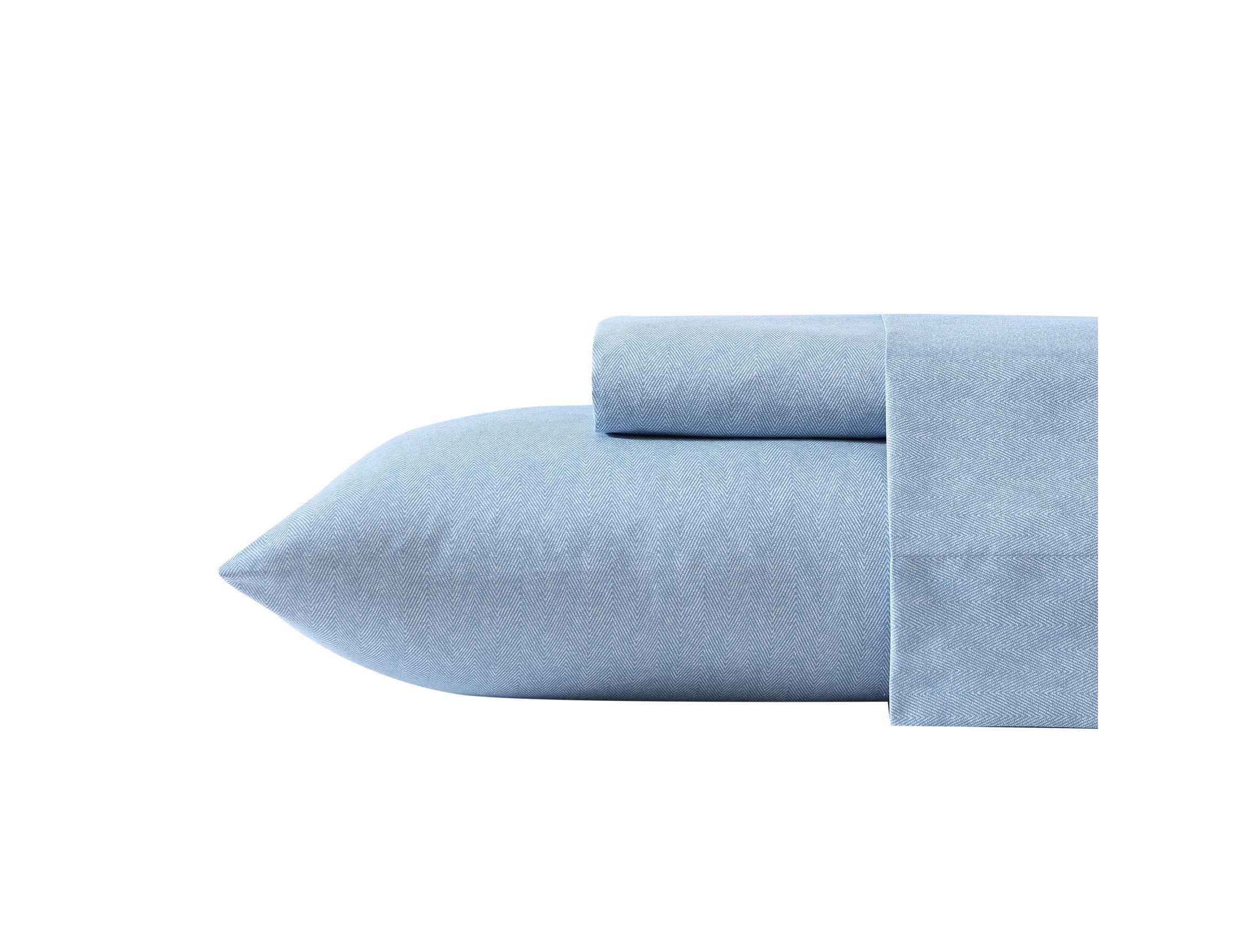 Nautica Herringbone Coastal Microfiber Sheet Set