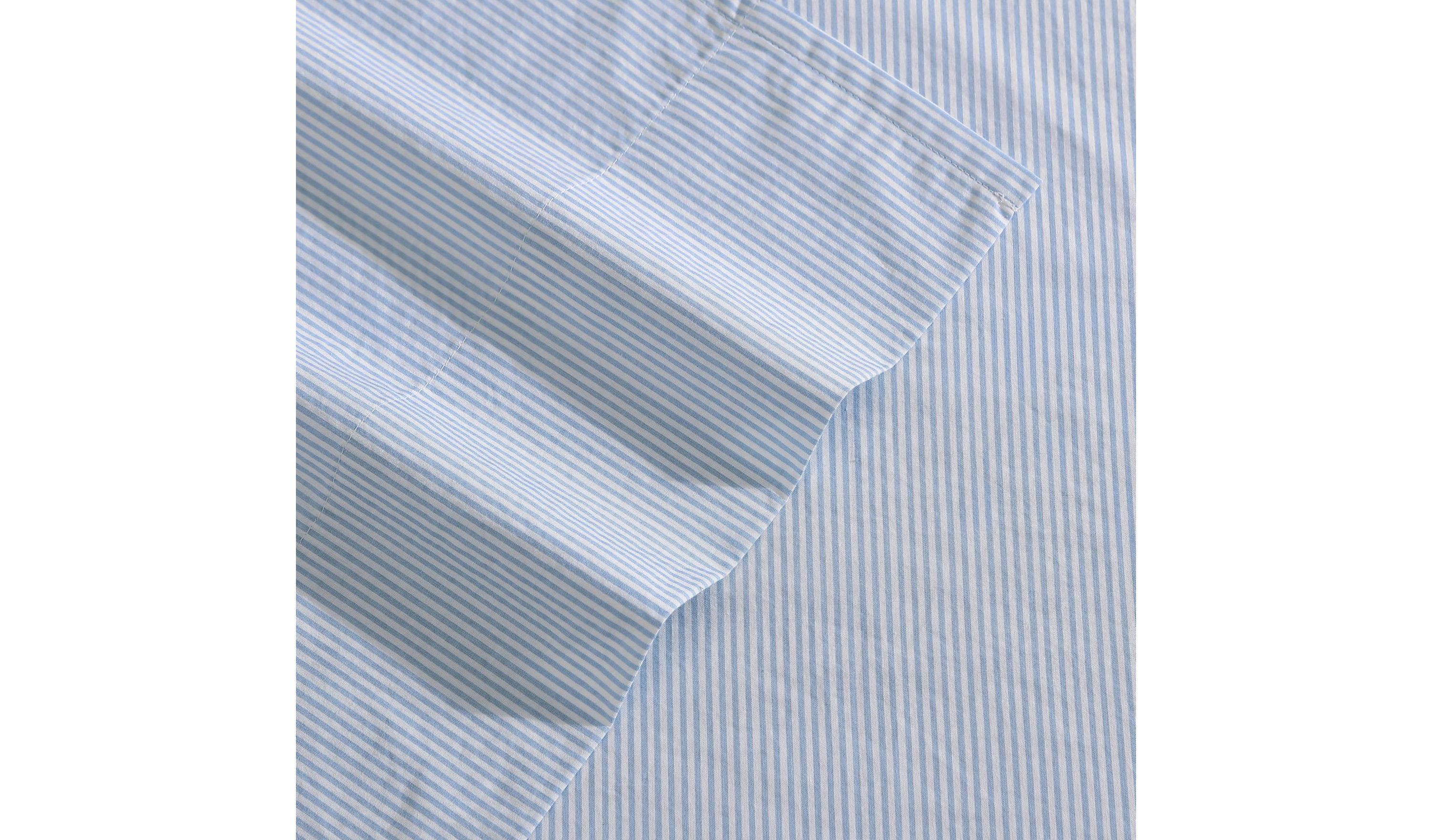 Penny Pinstripe 100% Cotton Sheet Set