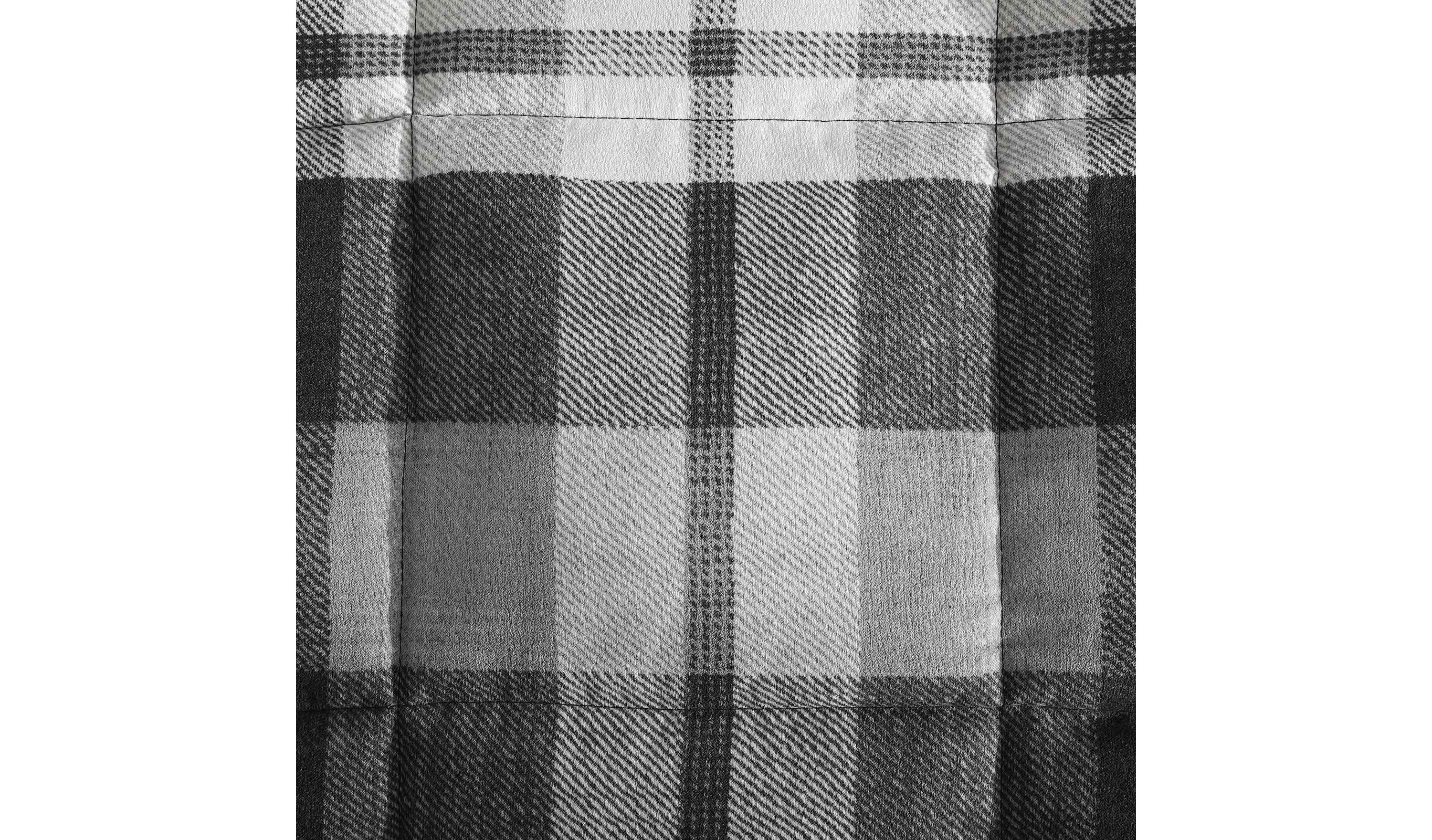 Crossview Plaid Microsuede Comforter-Sham Set