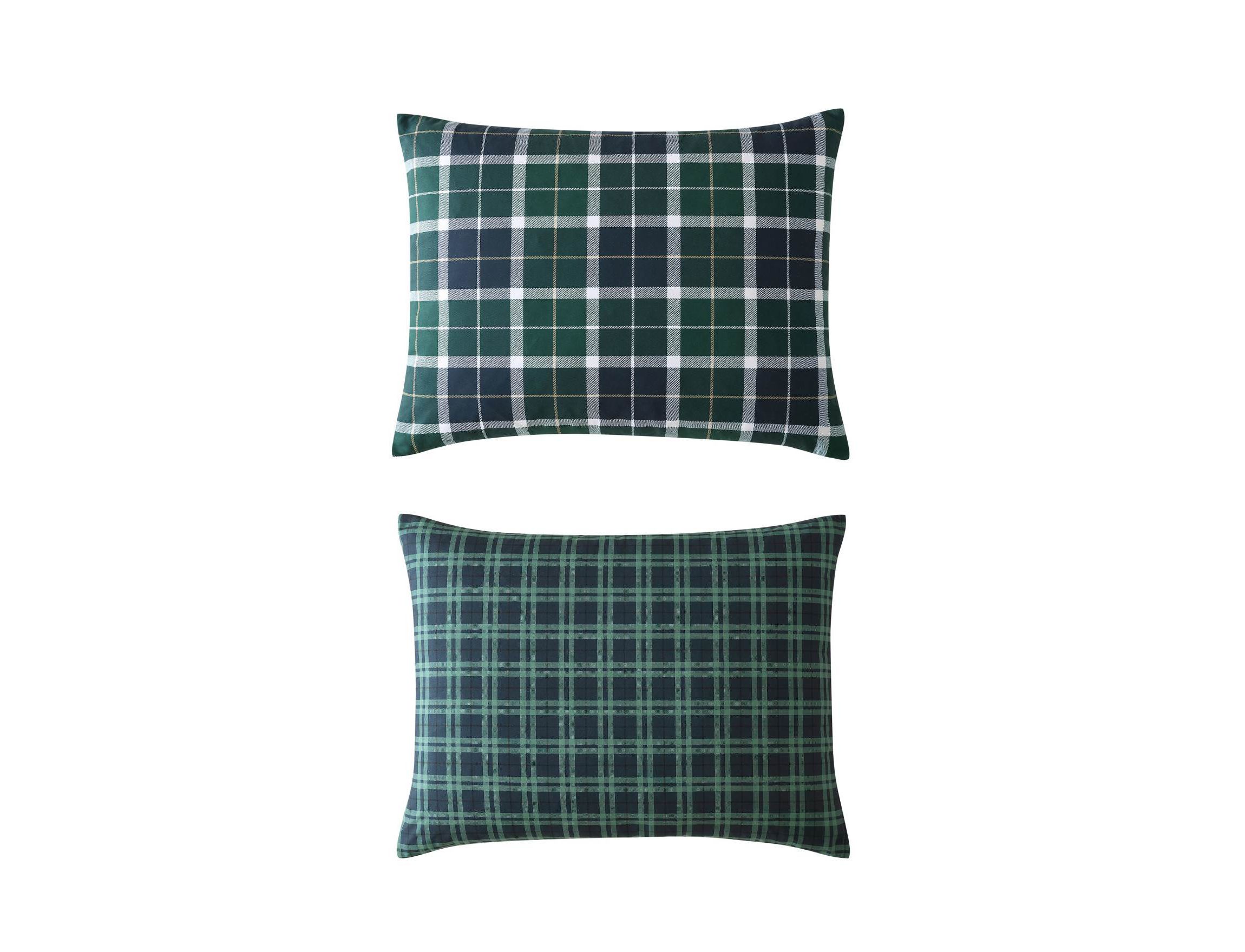 Northsail Plaid Microfiber Duvet Cover Set