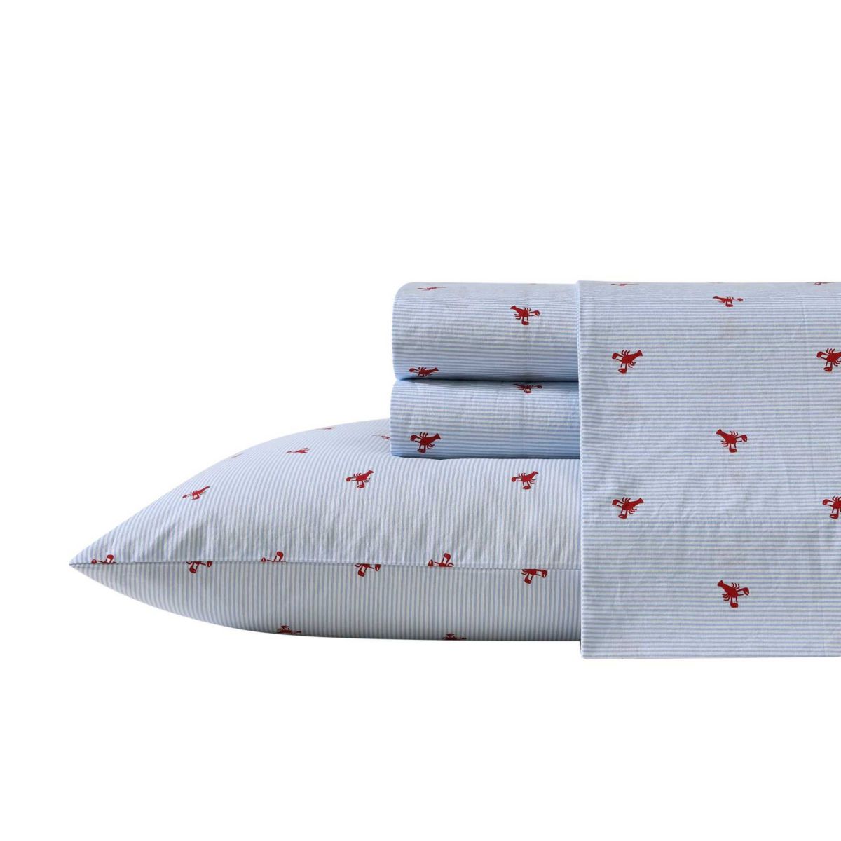 T200 Washed Percale 100% Cotton Sheet Set