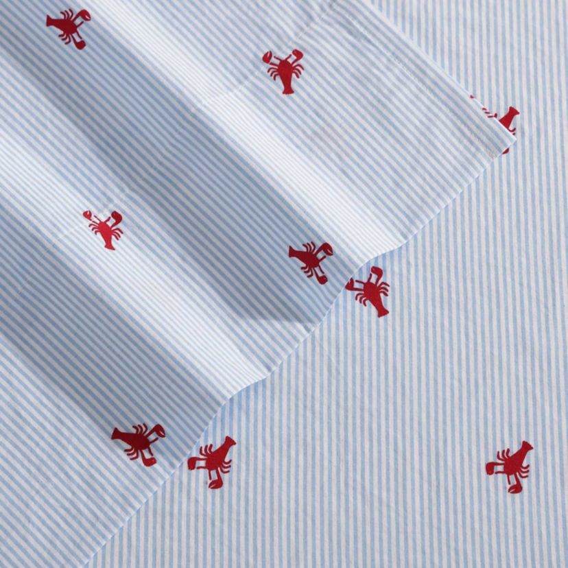 T200 Washed Percale 100% Cotton Sheet Set