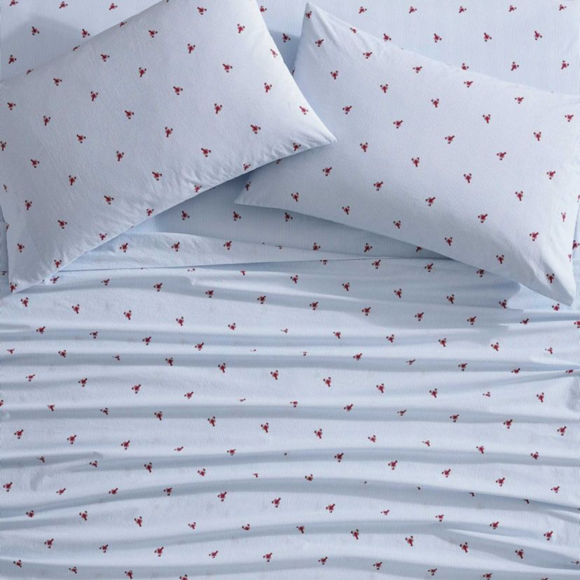 T200 Washed Percale 100% Cotton Sheet Set