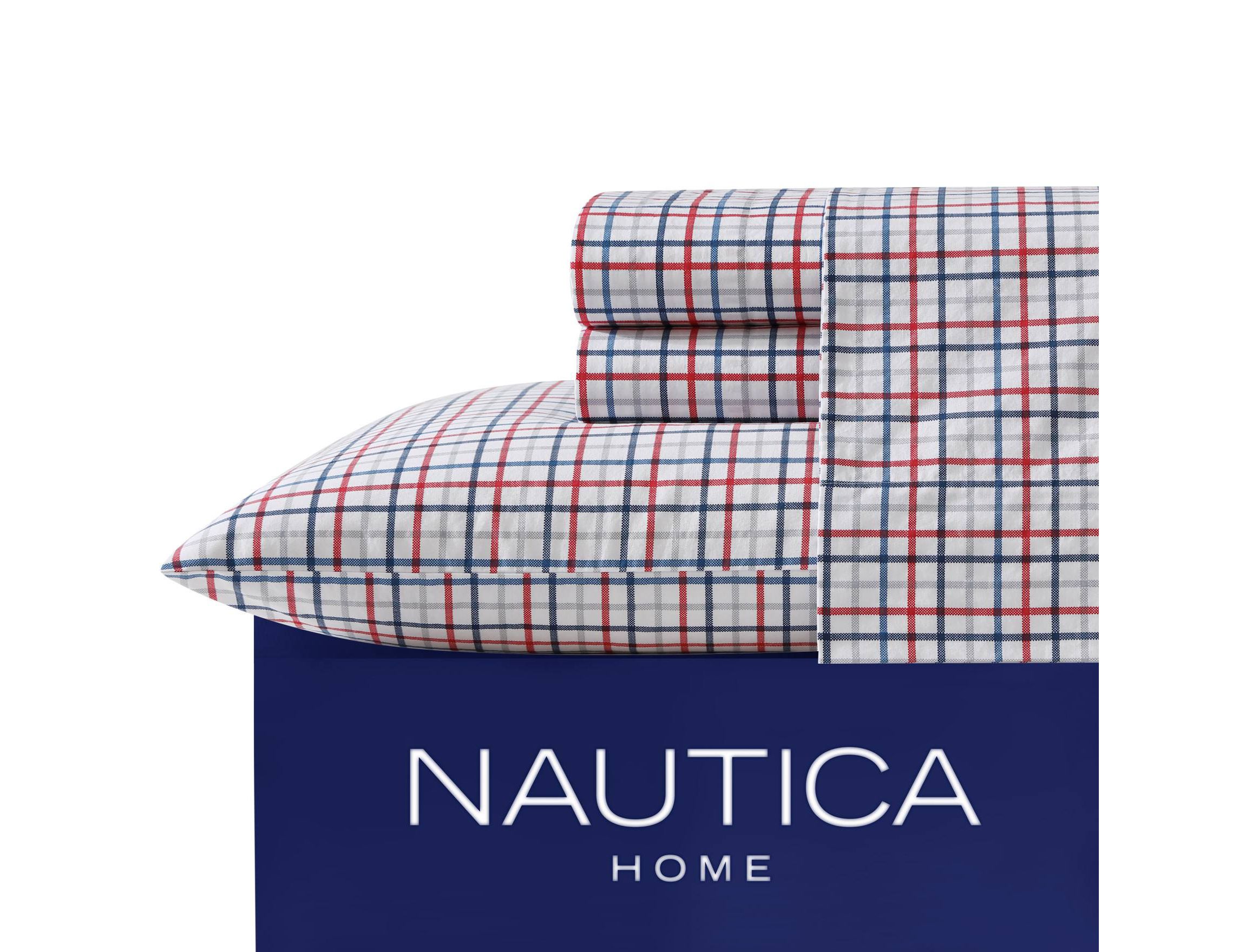 Boating Tattersall 100% Cotton Sheet Set