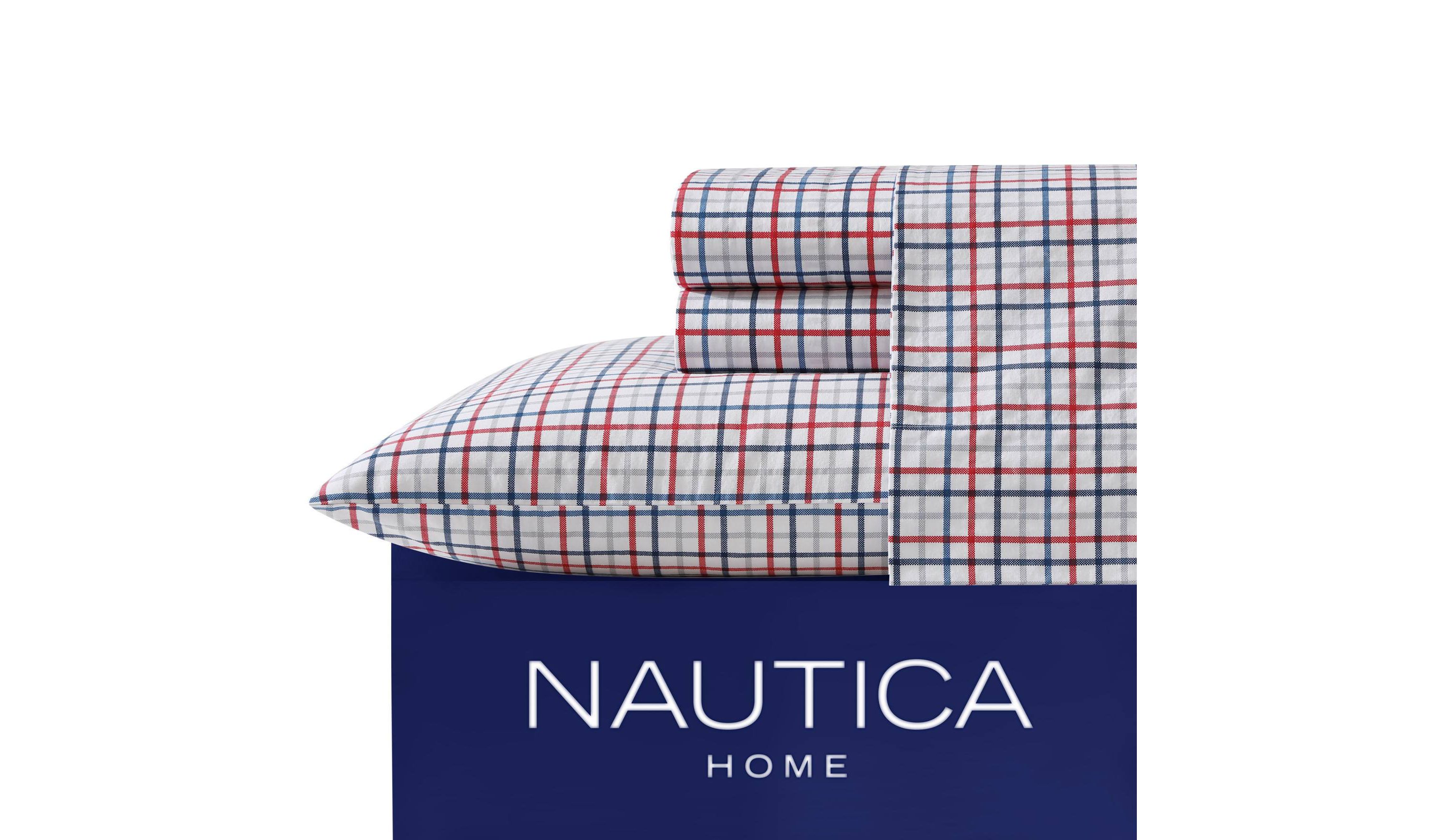 Boating Tattersall 100% Cotton Sheet Set