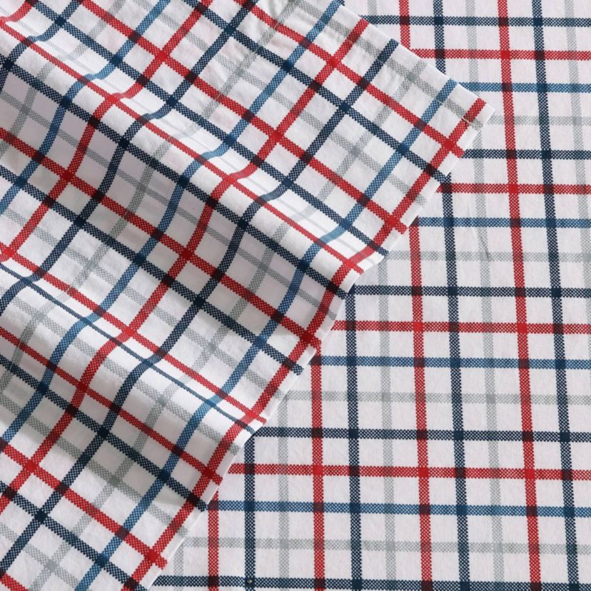 Boating Tattersall 100% Cotton Sheet Set