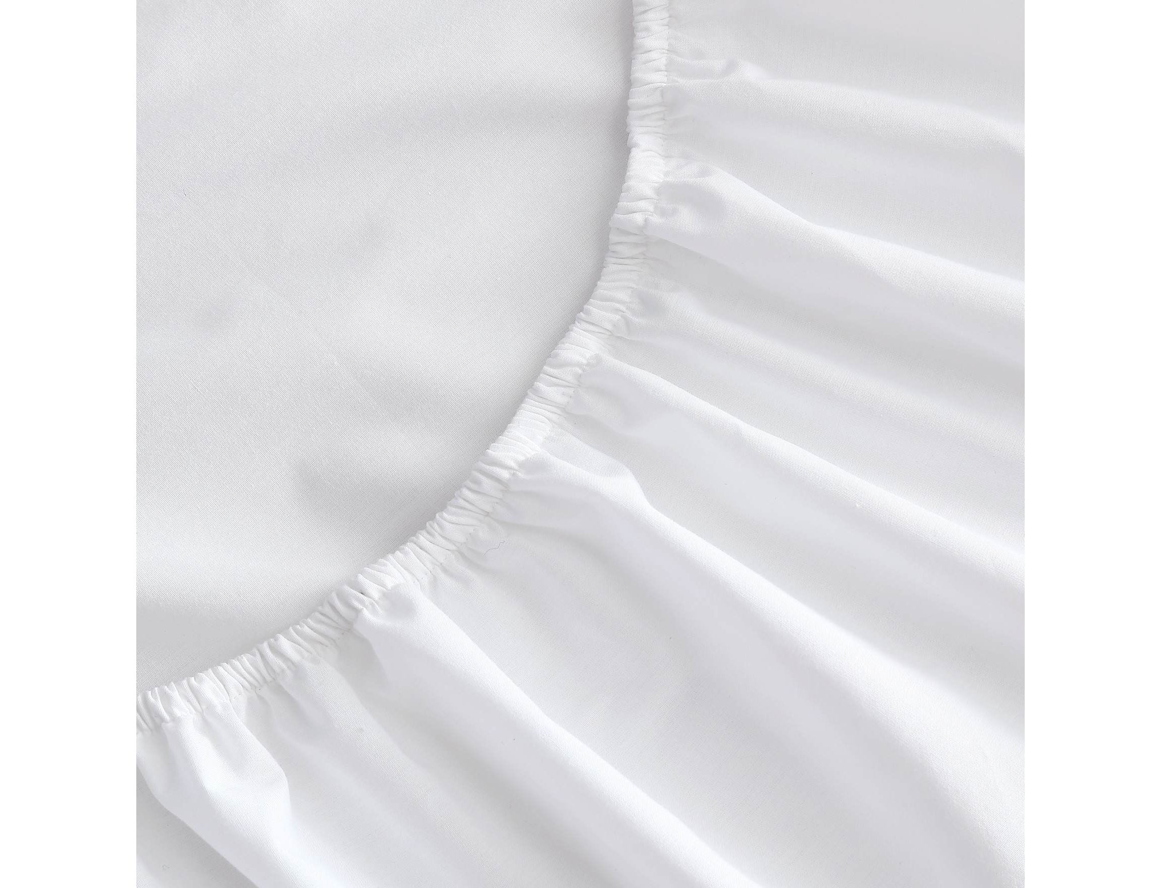 T200 Solid 100% Cotton Fitted Sheet